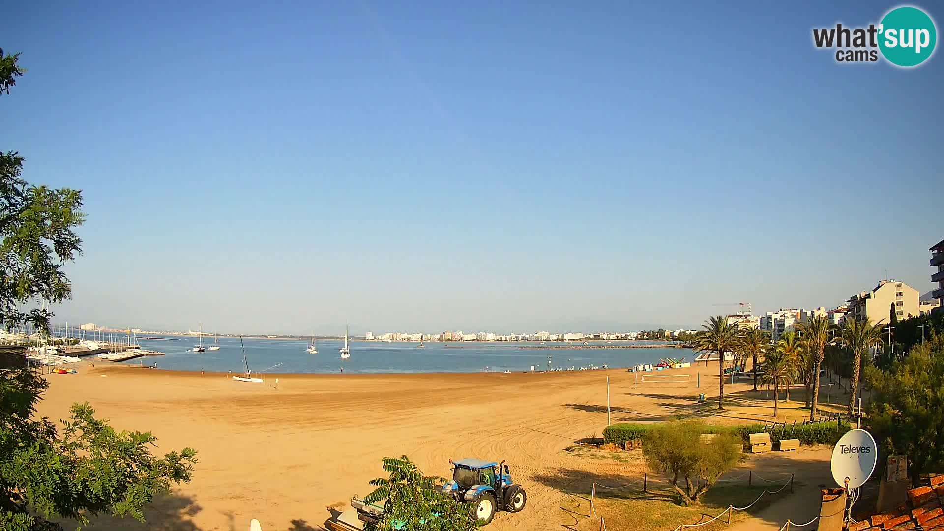 Webcam spiaggia La Perola | ROSES | Costa Brava