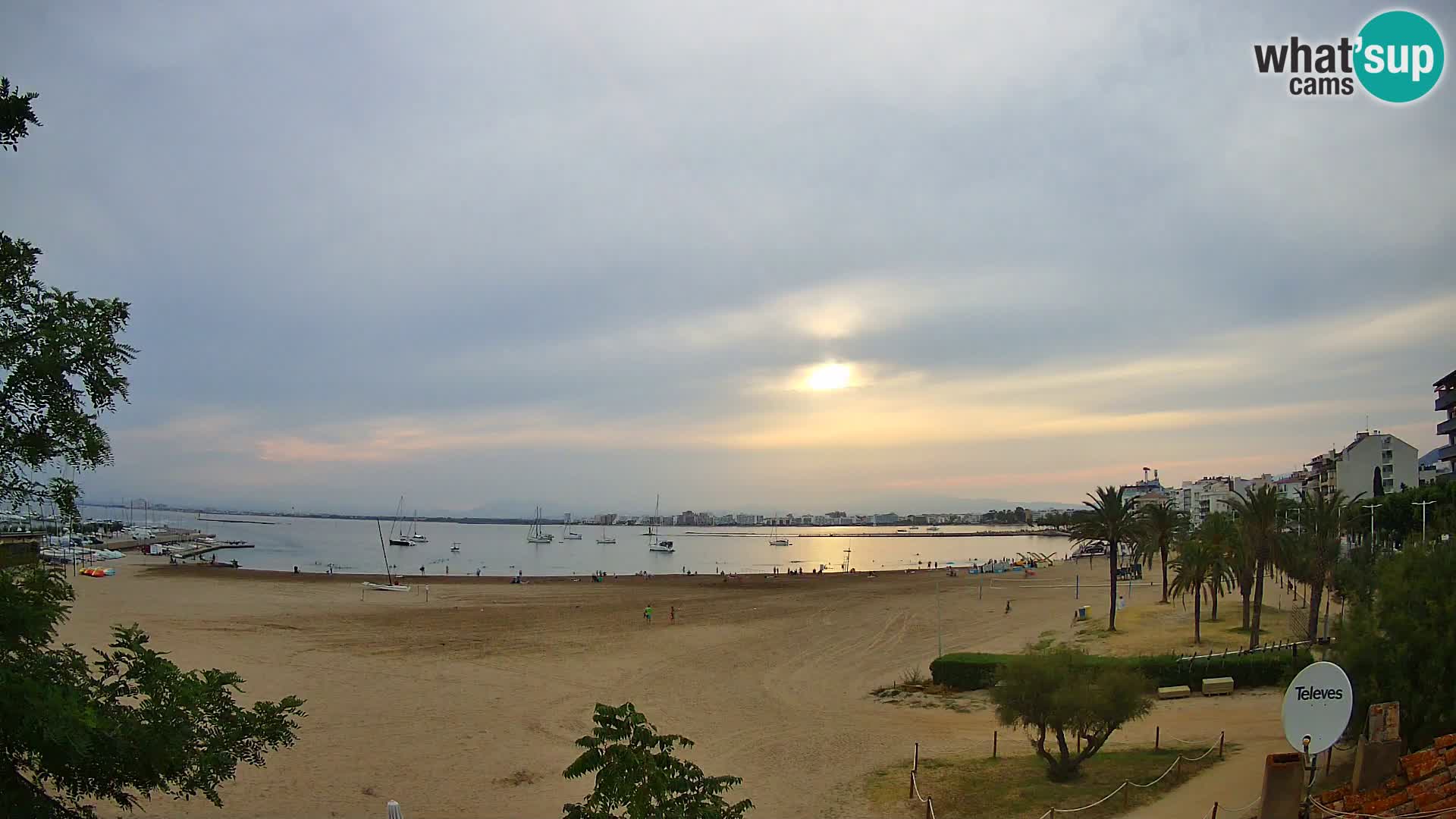 Webcam La Perola beach | ROSES | Costa Brava