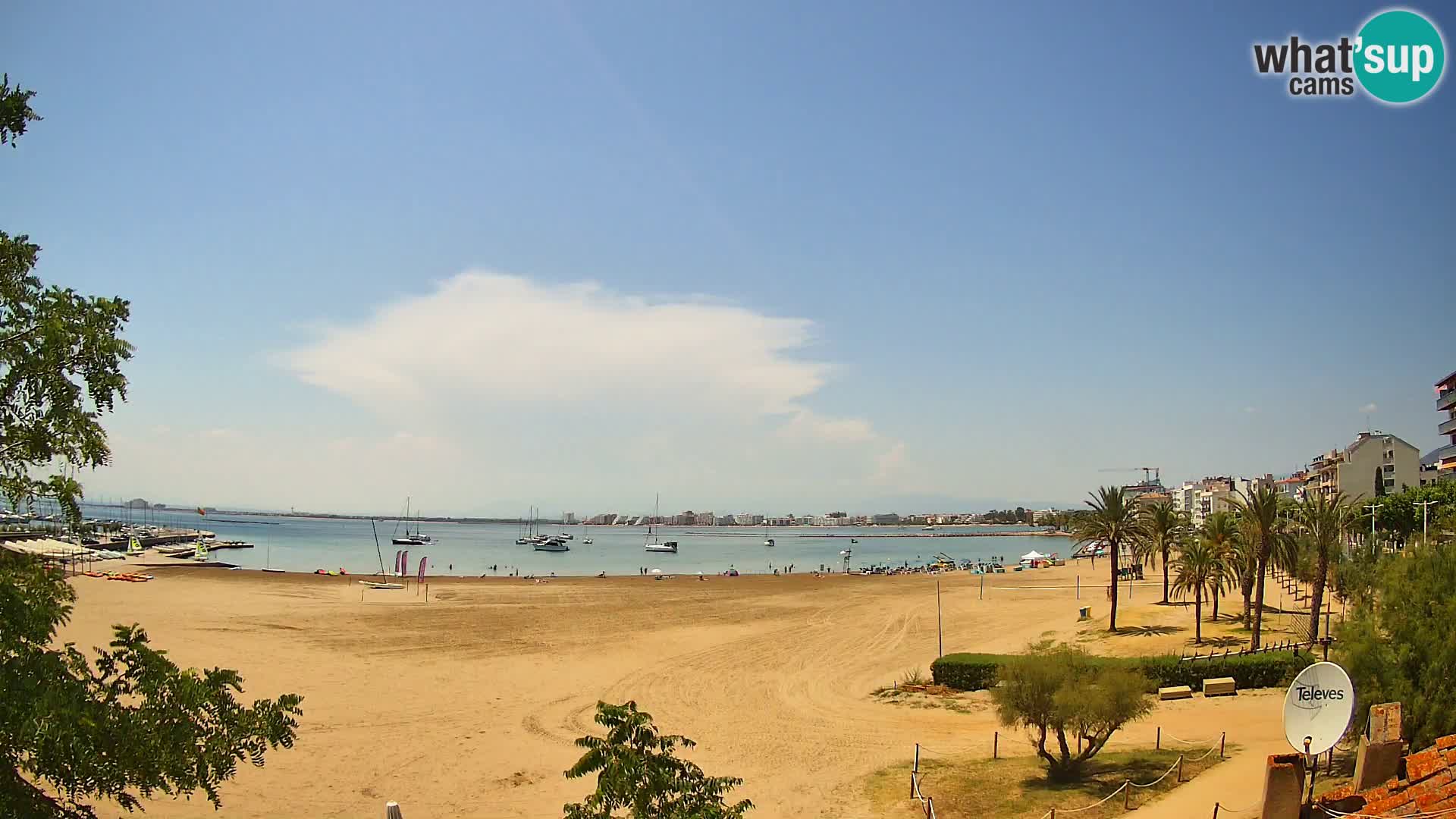 Webcam spiaggia La Perola | ROSES | Costa Brava