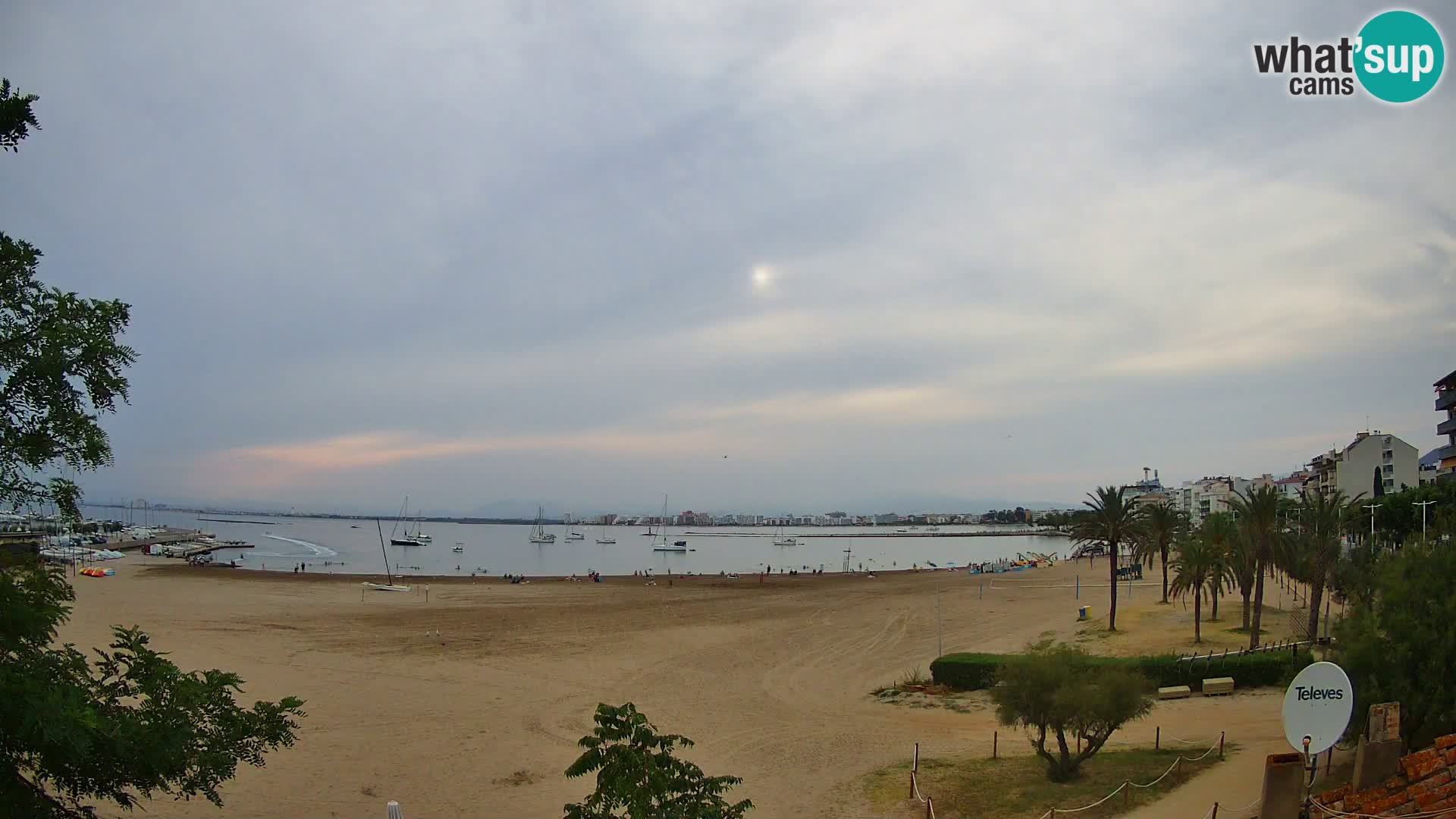 Webcam Strand La Perola | ROSES | Costa Brava