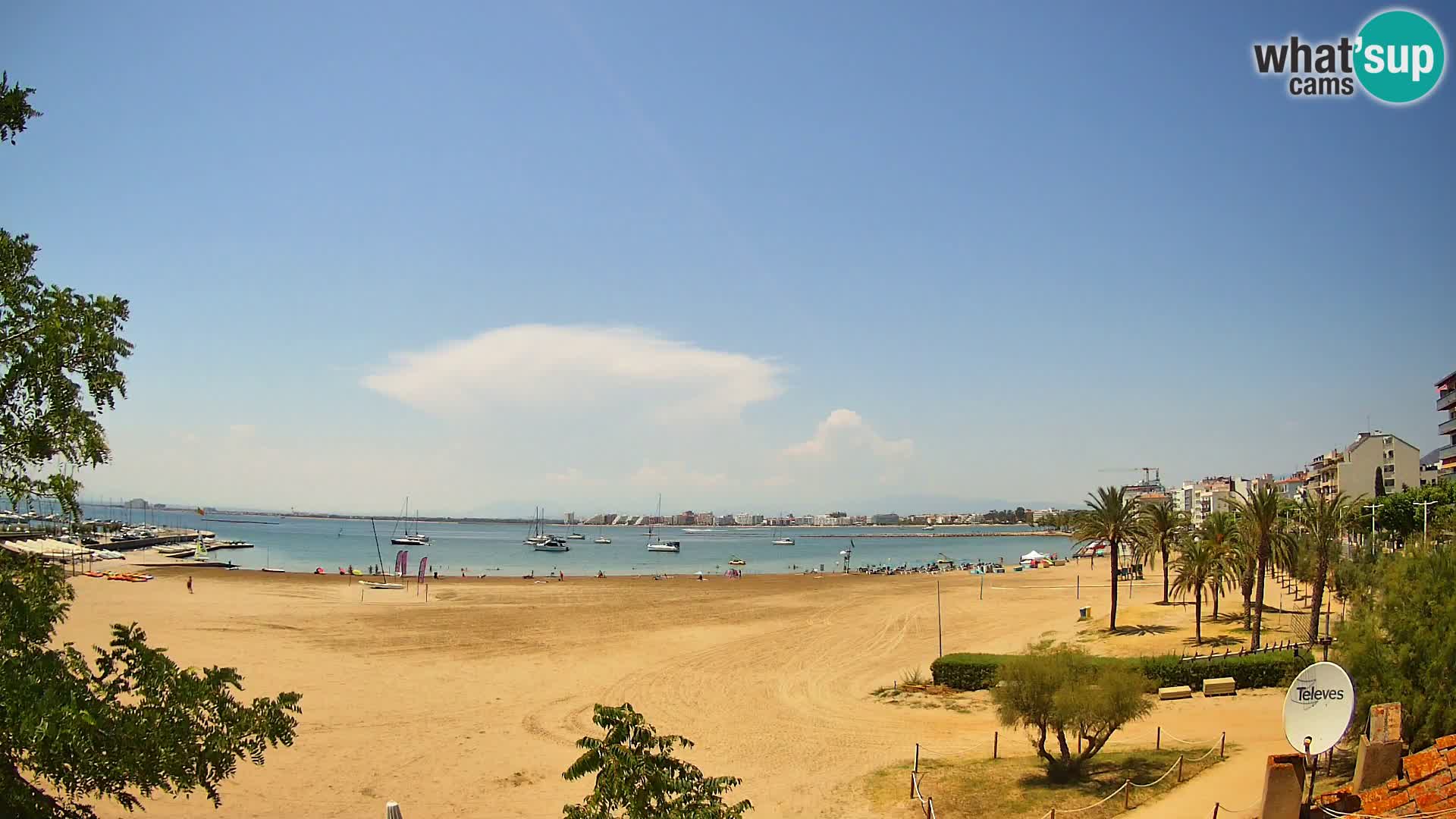 Webcam Strand La Perola | ROSES | Costa Brava