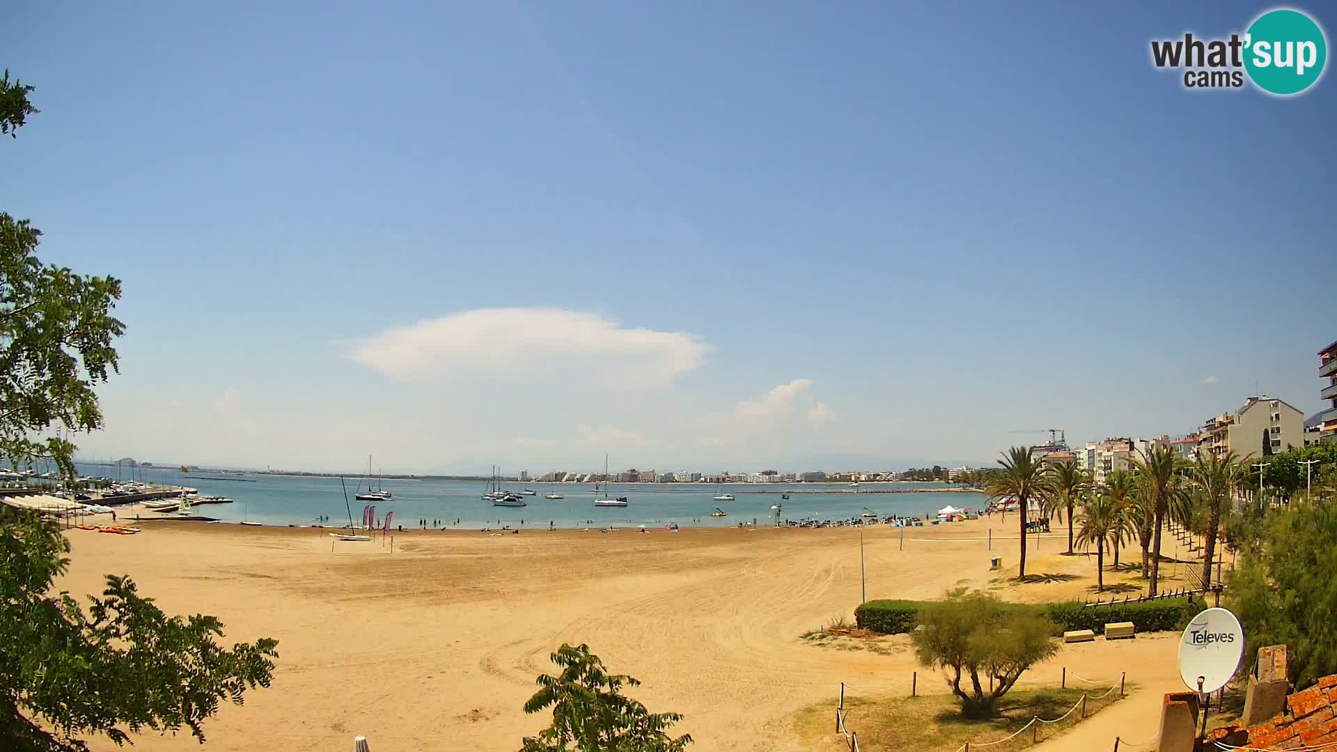 Webcam Strand La Perola | ROSES | Costa Brava