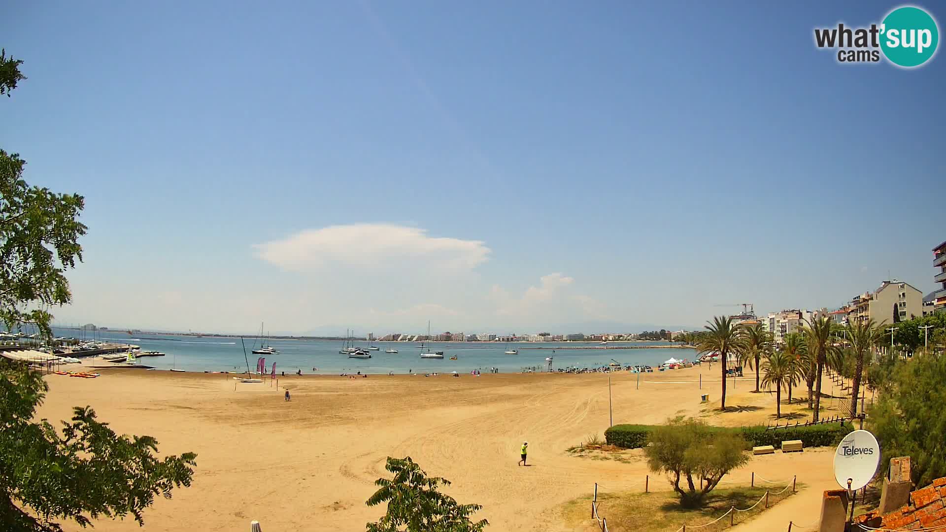 Webcam plage La Perola | ROSES | Costa Brava