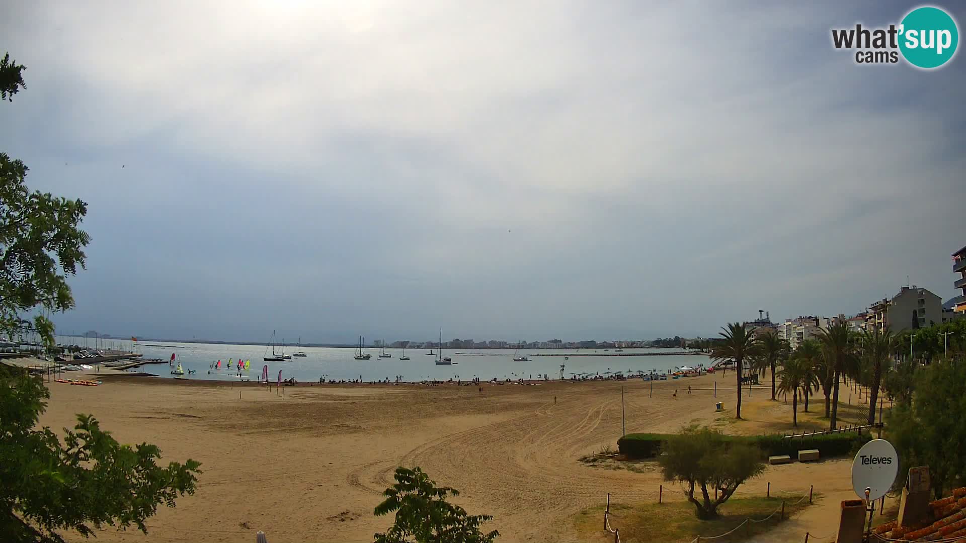 Webcam plage La Perola | ROSES | Costa Brava