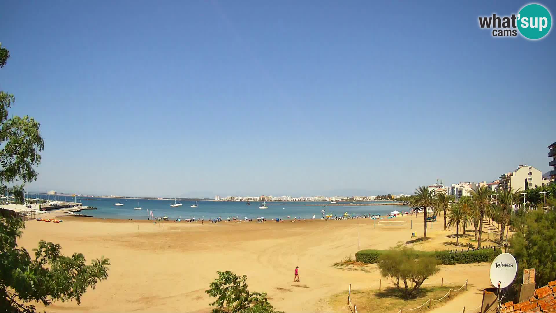 Webcam spiaggia La Perola | ROSES | Costa Brava