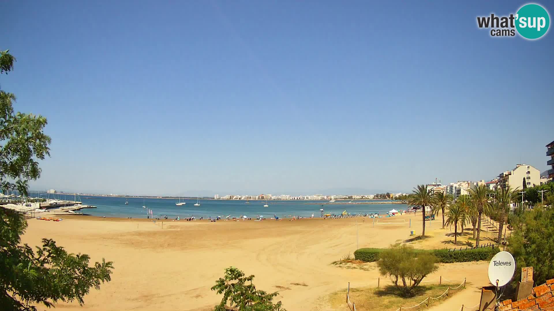 Webcam Playa La Perola | ROSES | Costa Brava