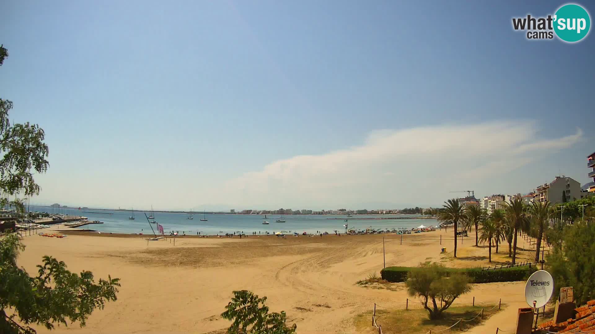 Webcam Strand La Perola | ROSES | Costa Brava