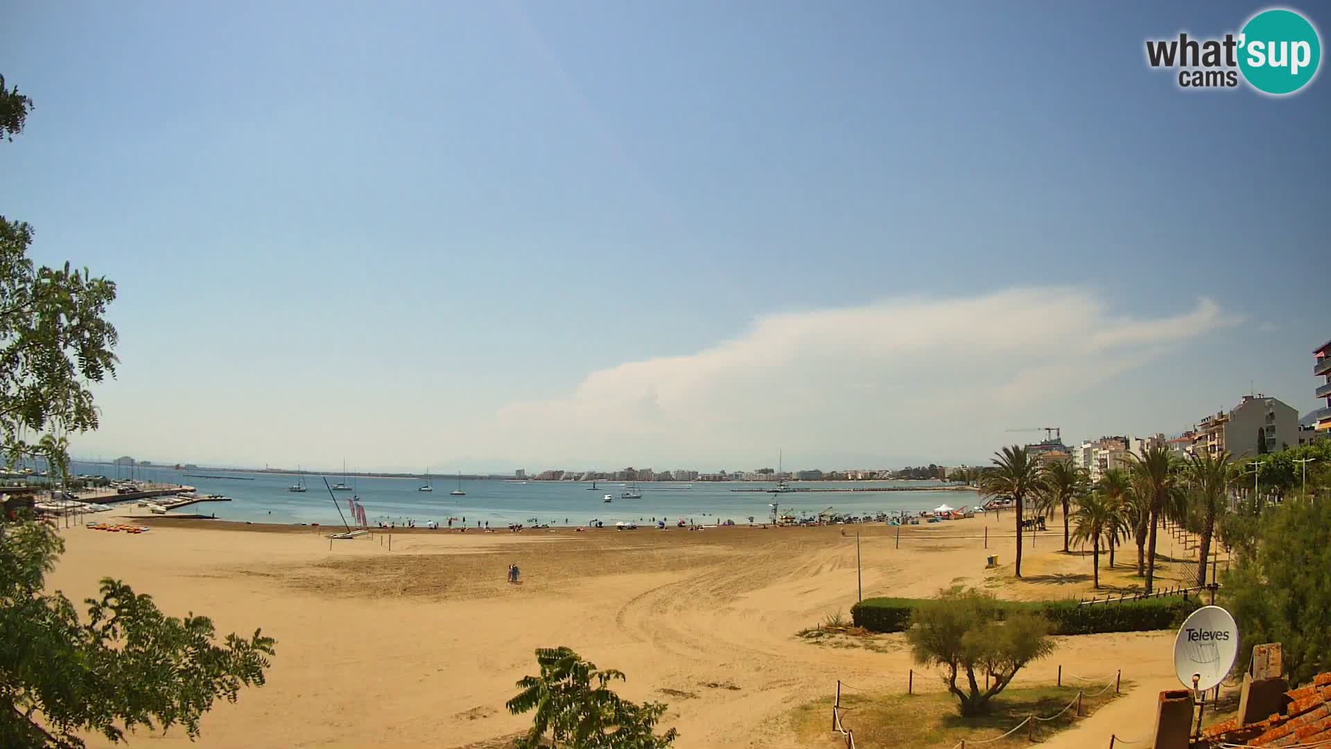 Webcam spiaggia La Perola | ROSES | Costa Brava