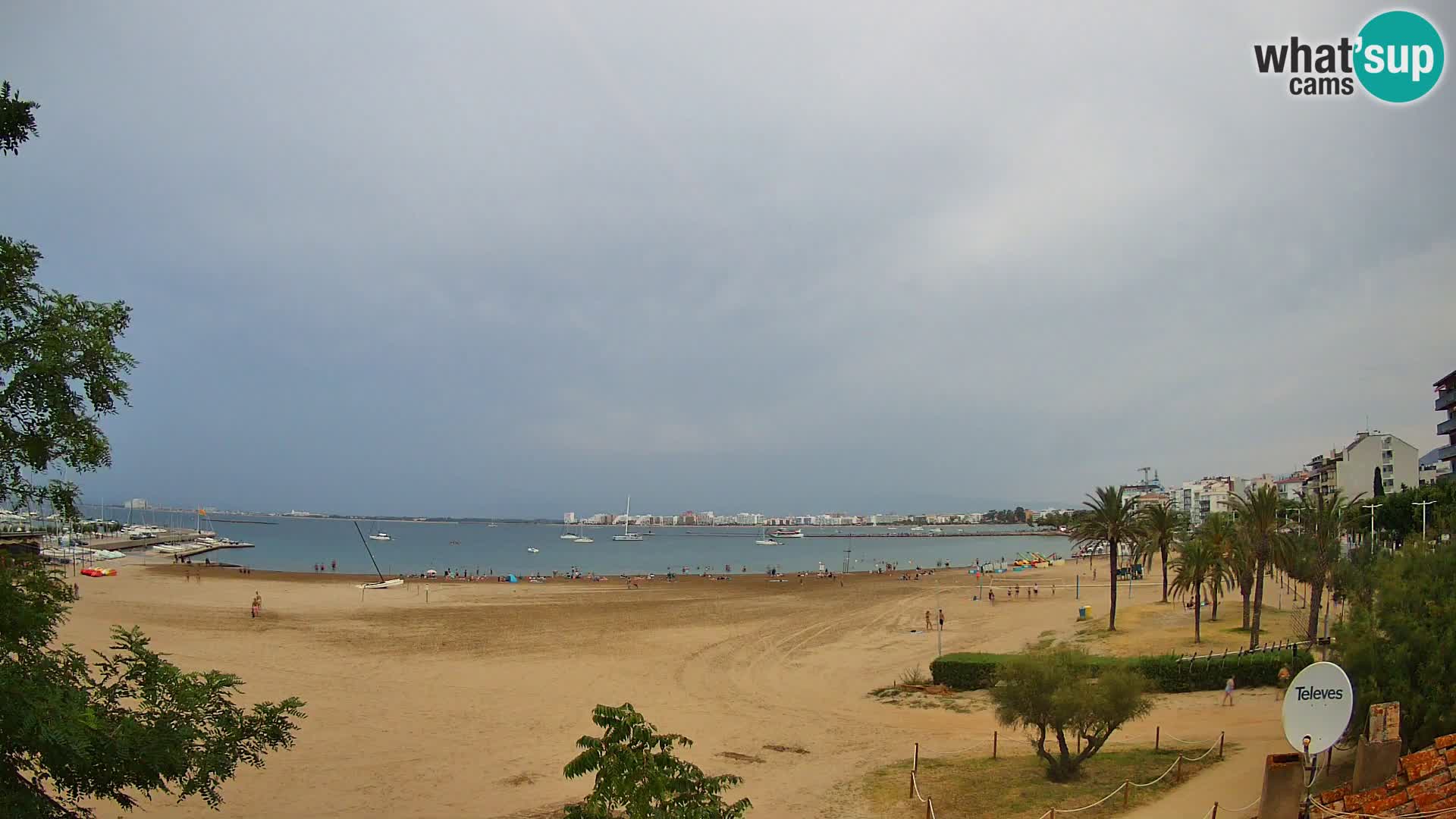 Kamera plaža La Perola | ROSES | Costa Brava