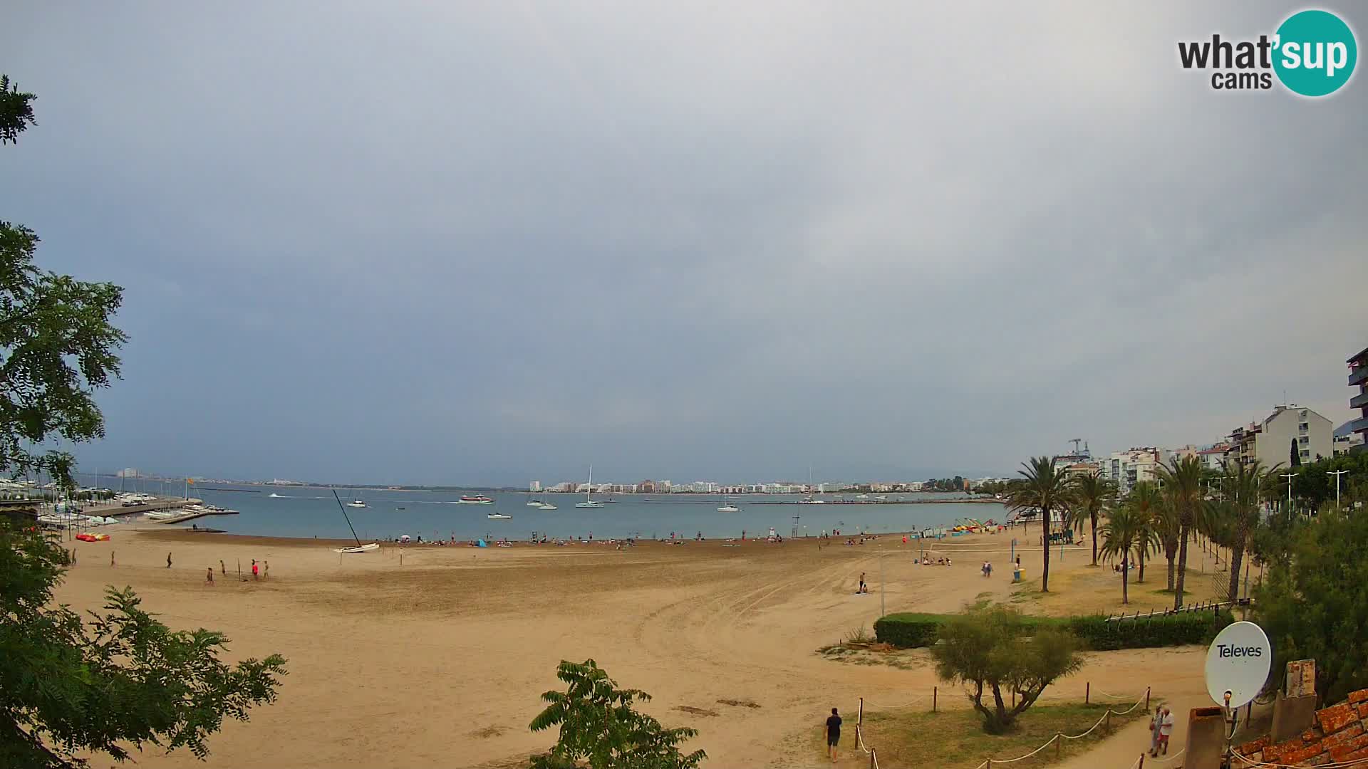 Webcam plage La Perola | ROSES | Costa Brava