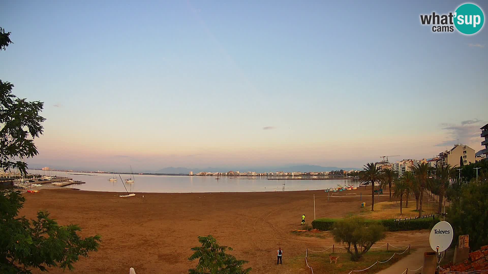 Webcam La Perola beach | ROSES | Costa Brava