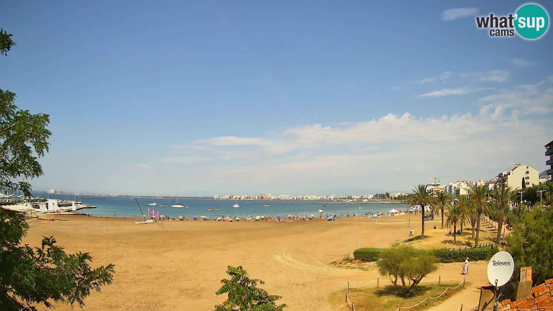 Webcam Strand La Perola | ROSES | Costa Brava