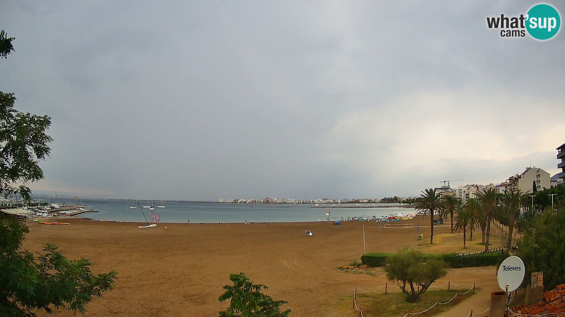 Webcam plage La Perola | ROSES | Costa Brava