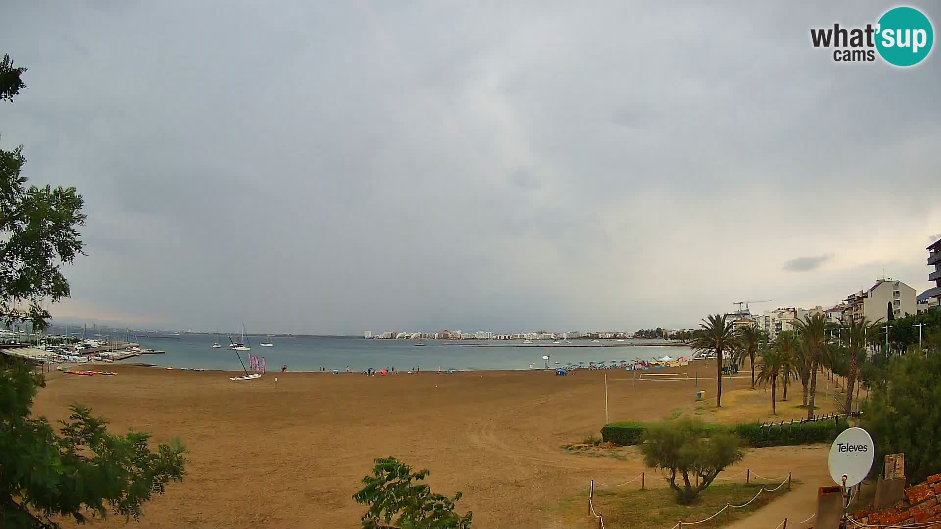 Webcam plage La Perola | ROSES | Costa Brava