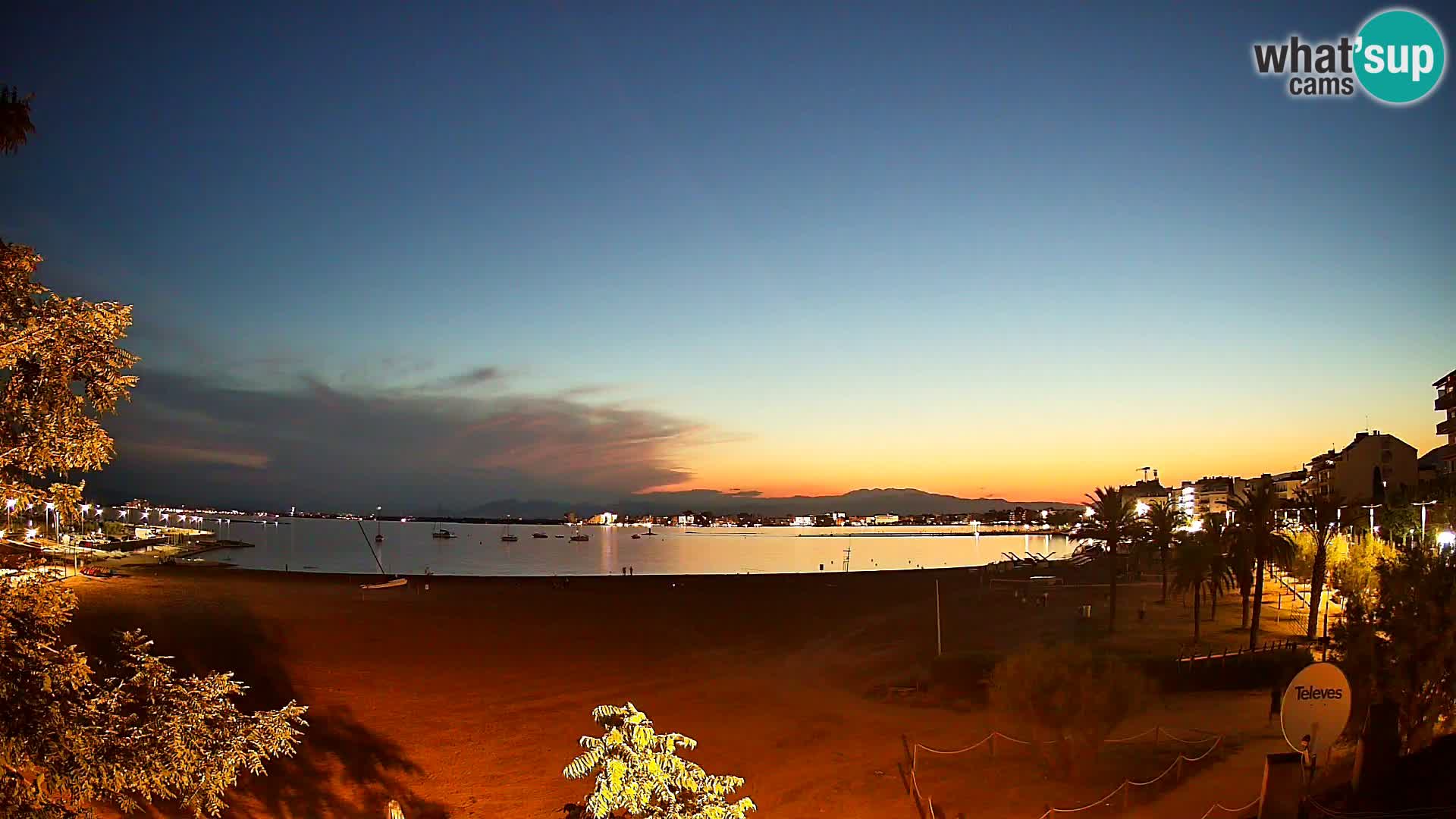 Webcam La Perola beach | ROSES | Costa Brava