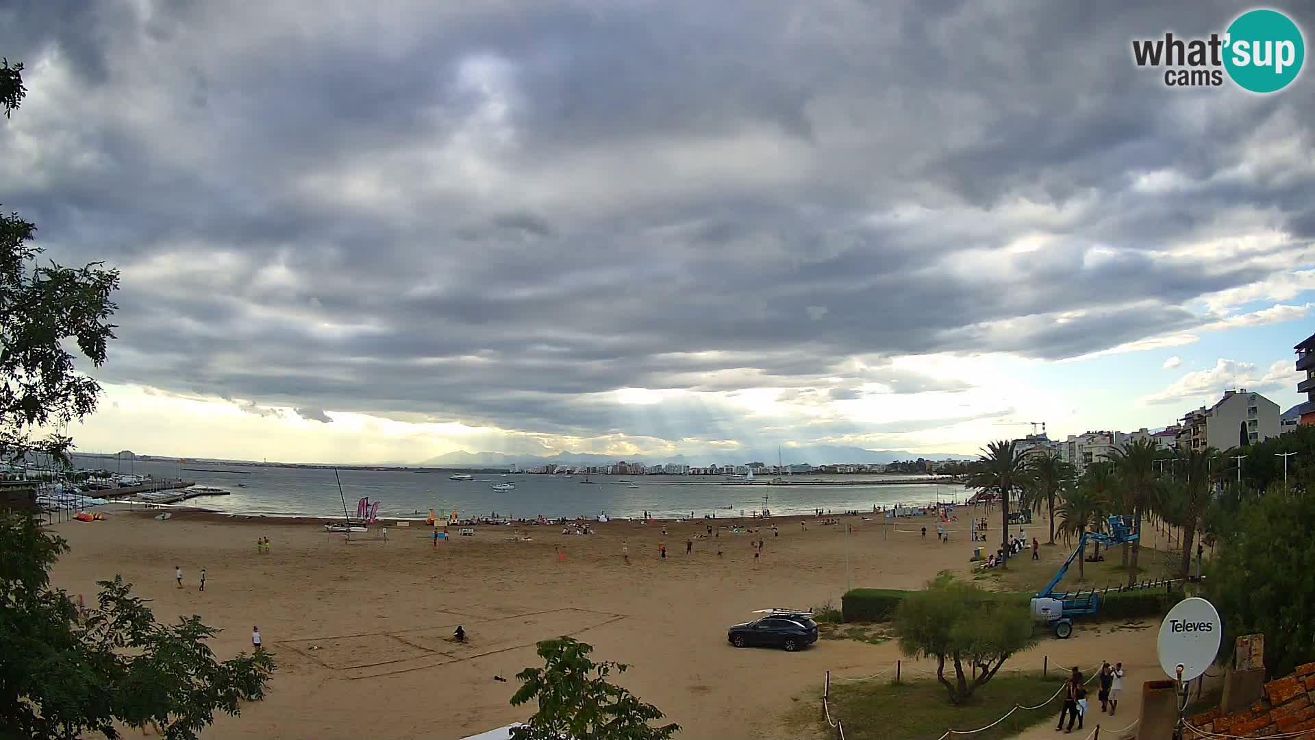 Webcam La Perola beach | ROSES | Costa Brava