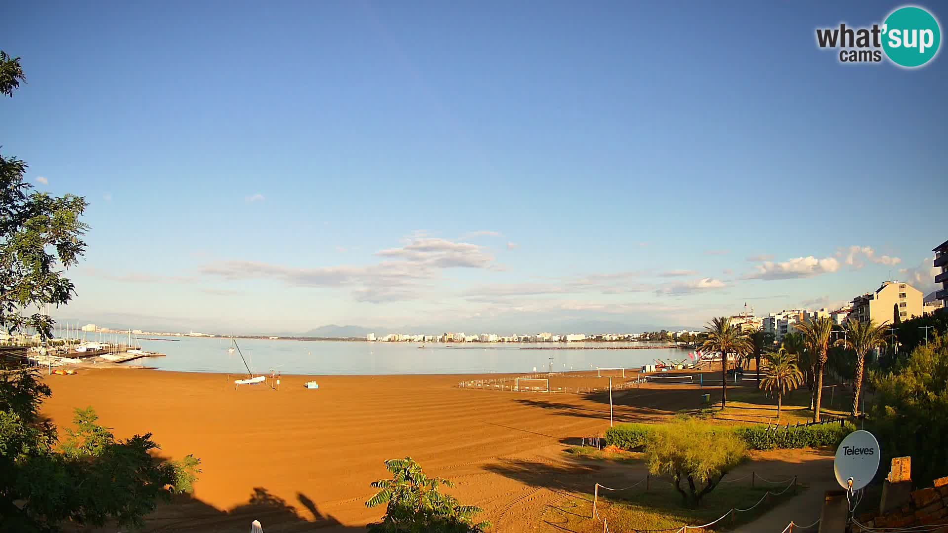 Webcam La Perola beach | ROSES | Costa Brava