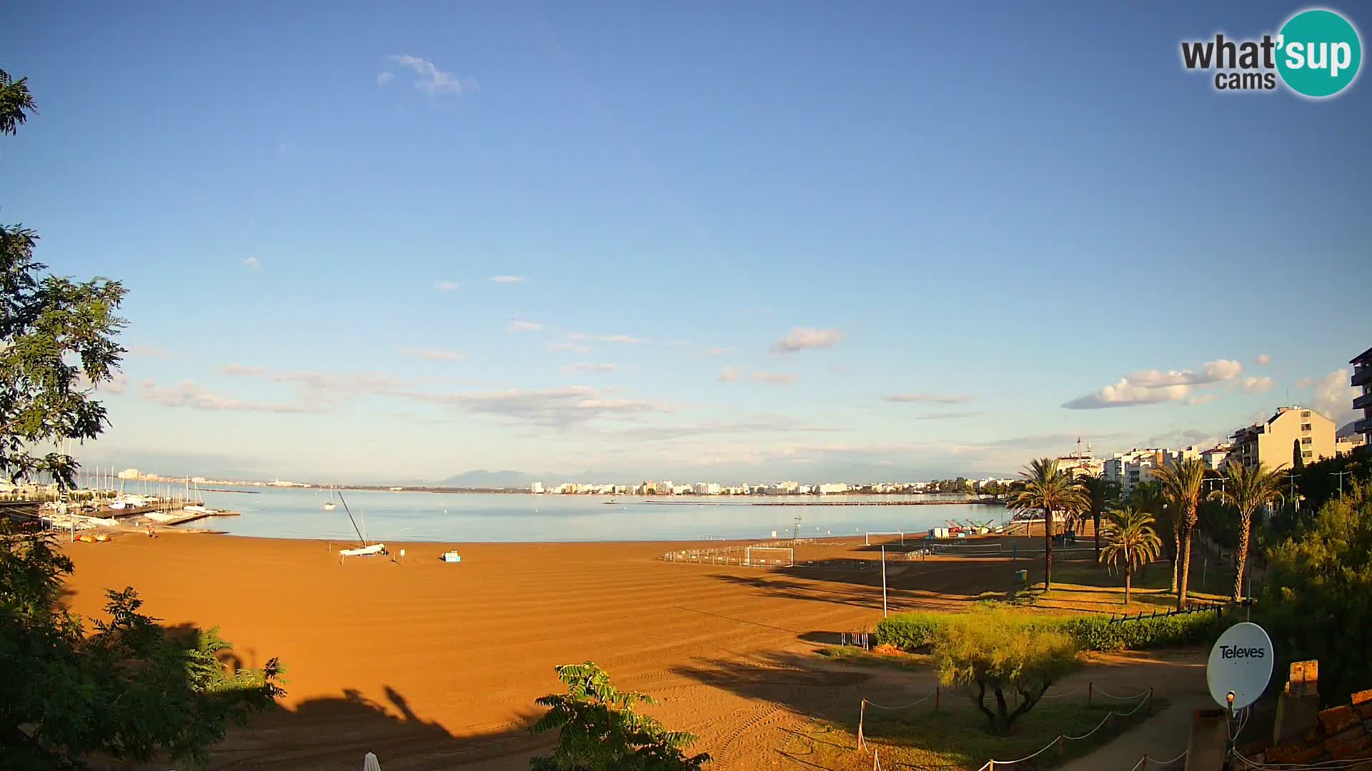 Webcam La Perola beach | ROSES | Costa Brava