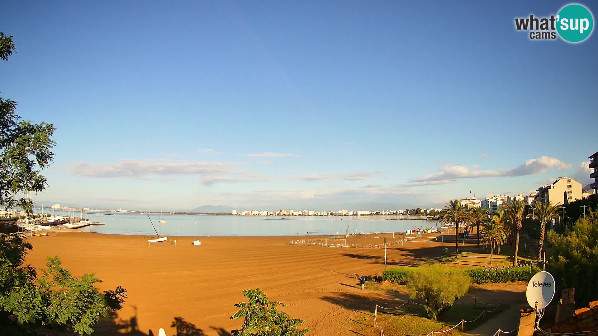 Webcam spiaggia La Perola | ROSES | Costa Brava