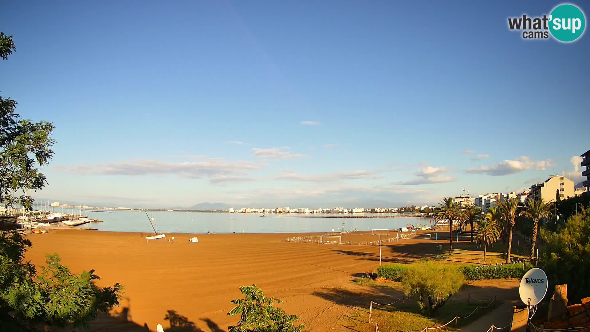 Webcam Strand La Perola | ROSES | Costa Brava