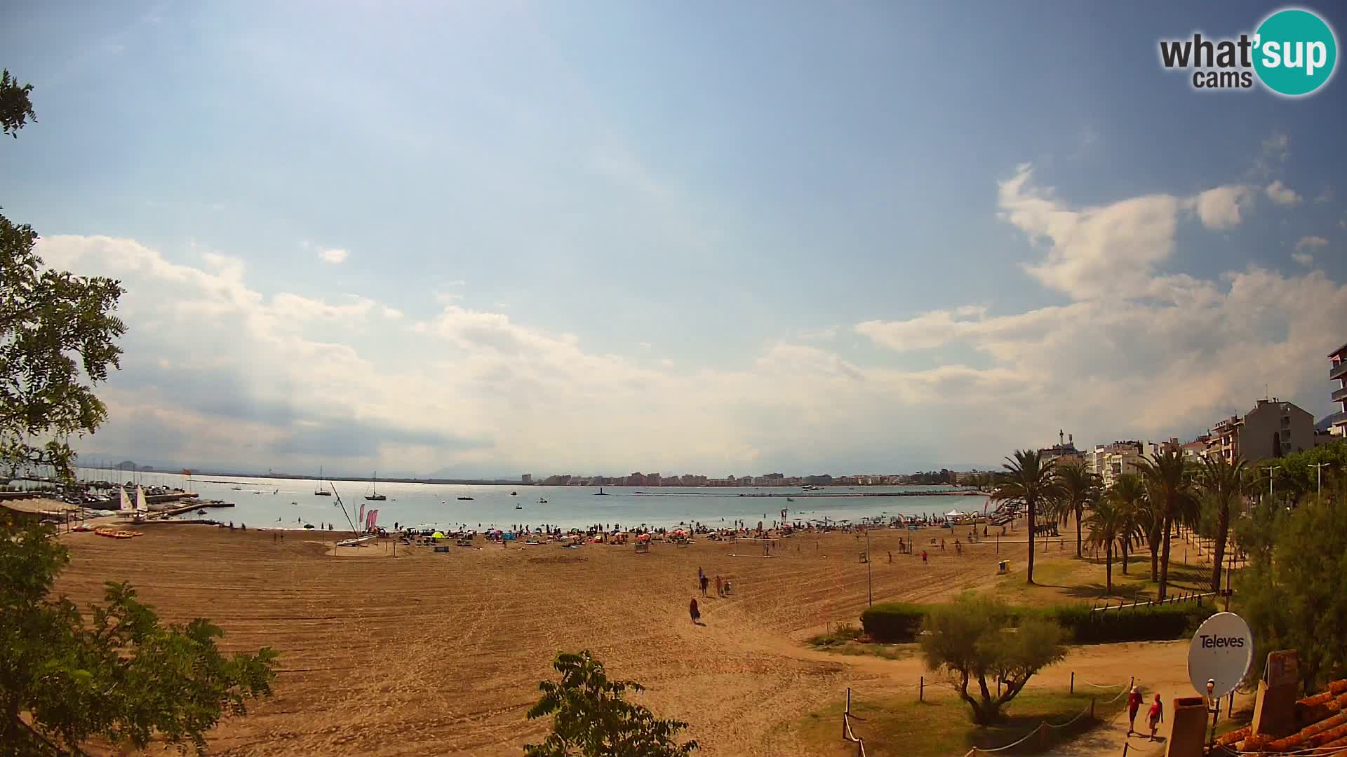 Webcam Playa La Perola | ROSES | Costa Brava