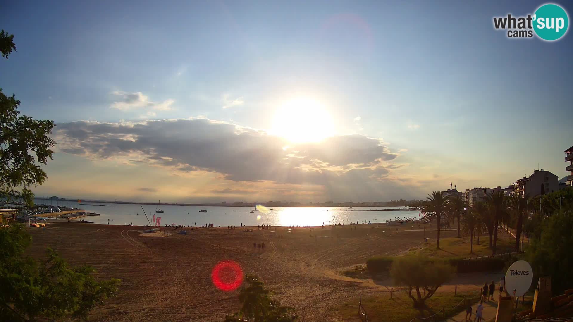 Webcam La Perola beach | ROSES | Costa Brava