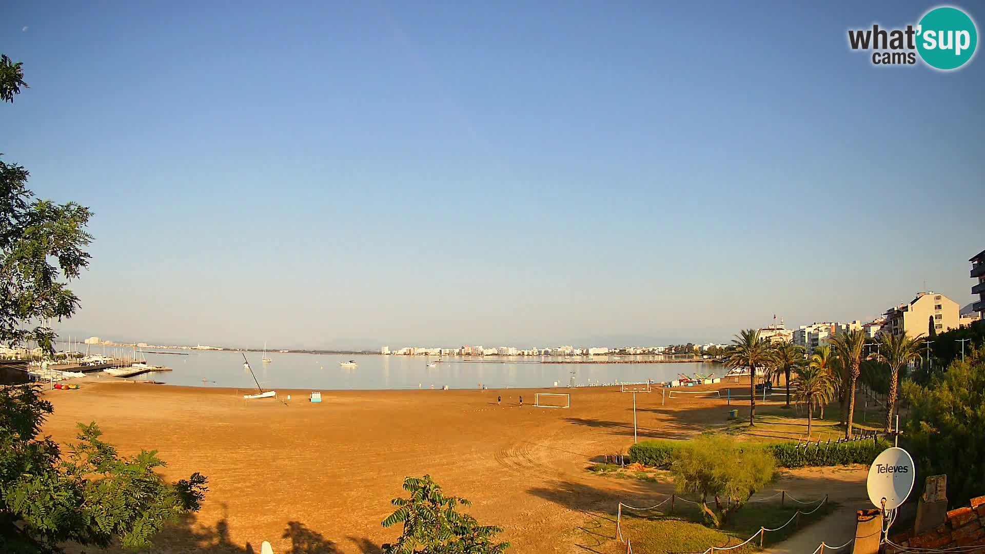 Webcam La Perola beach | ROSES | Costa Brava
