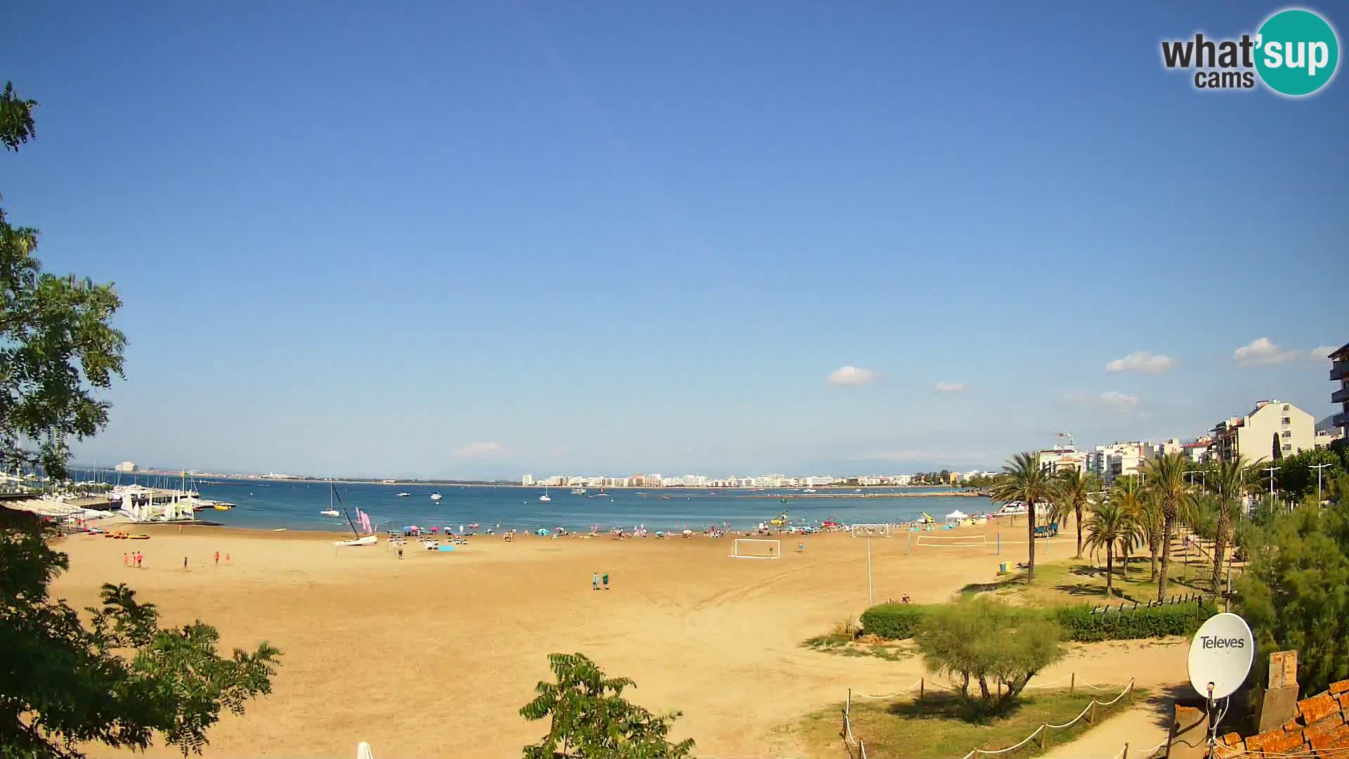 Webcam Playa La Perola | ROSES | Costa Brava