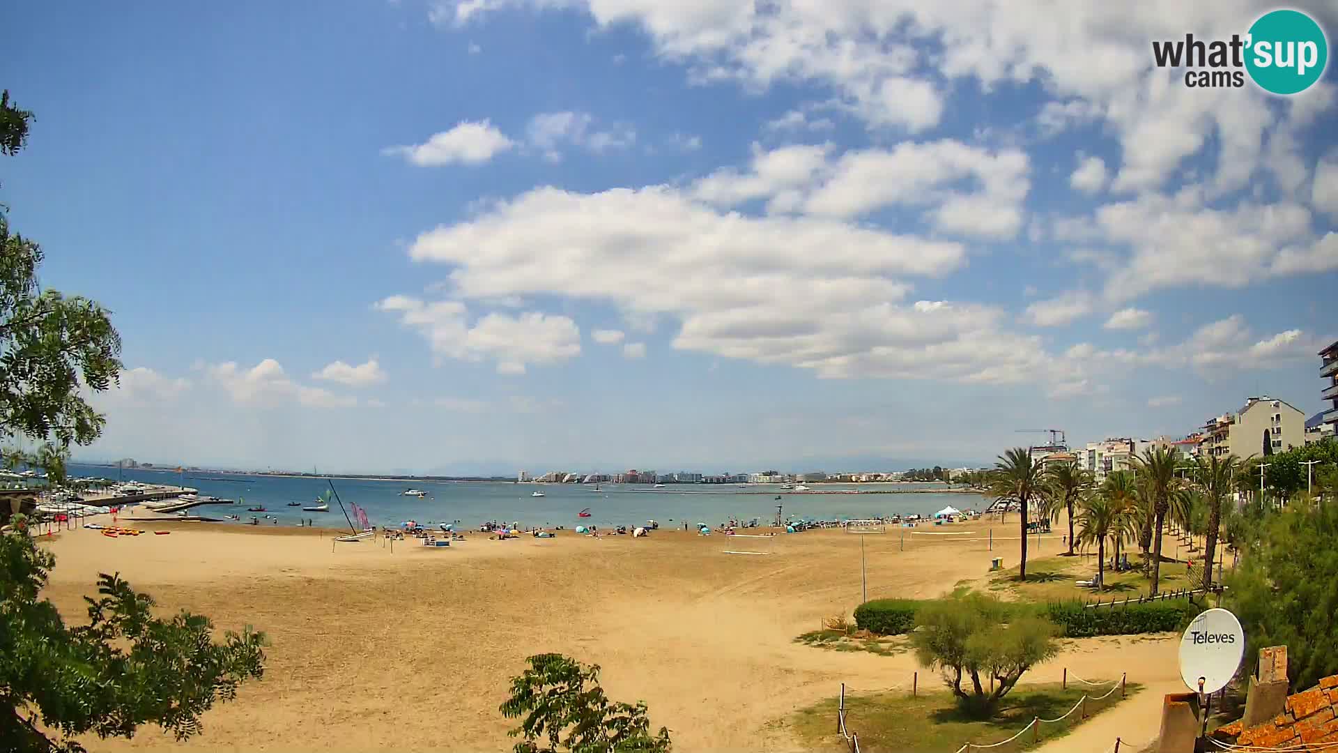 Webcam plage La Perola | ROSES | Costa Brava