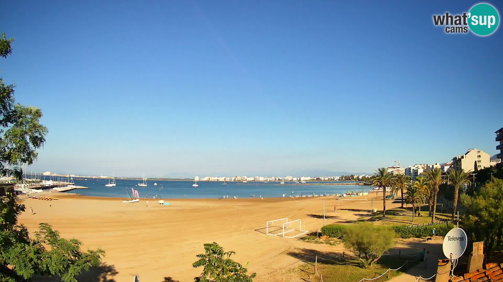 Webcam Strand La Perola | ROSES | Costa Brava