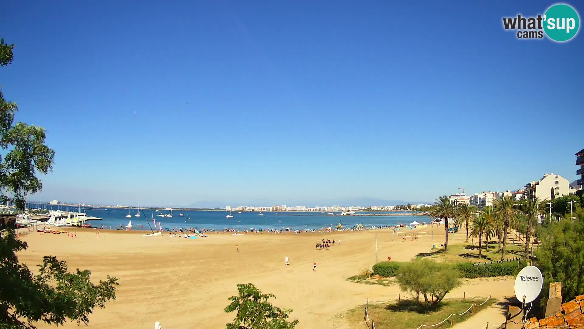 Kamera plaža La Perola | ROSES | Costa Brava
