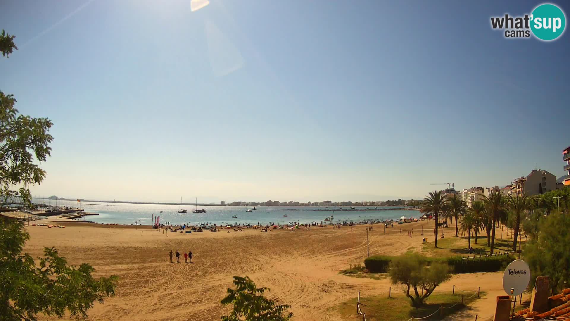 Webcam Playa La Perola | ROSES | Costa Brava