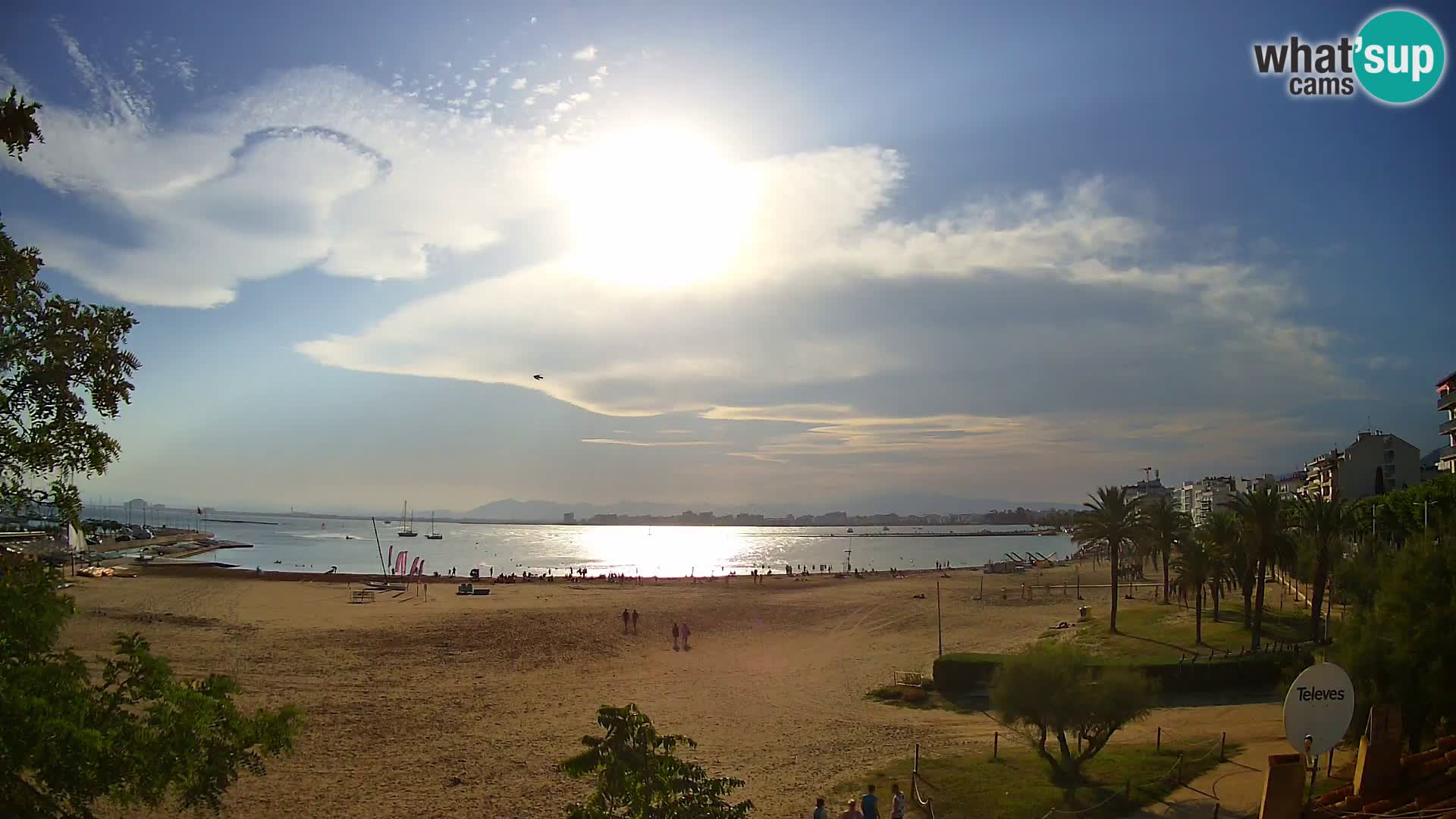 Webcam Strand La Perola | ROSES | Costa Brava