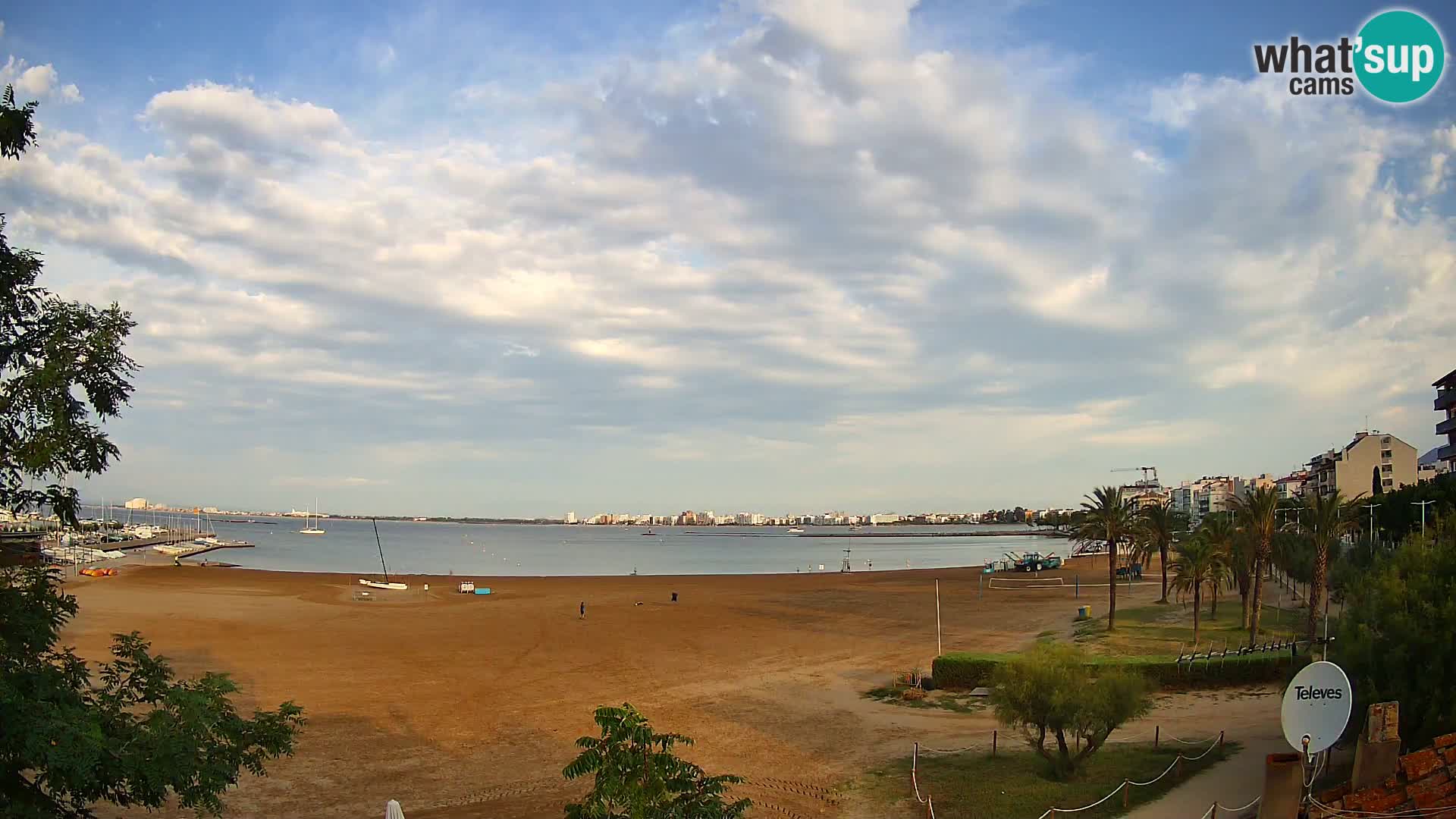 Webcam La Perola beach | ROSES | Costa Brava
