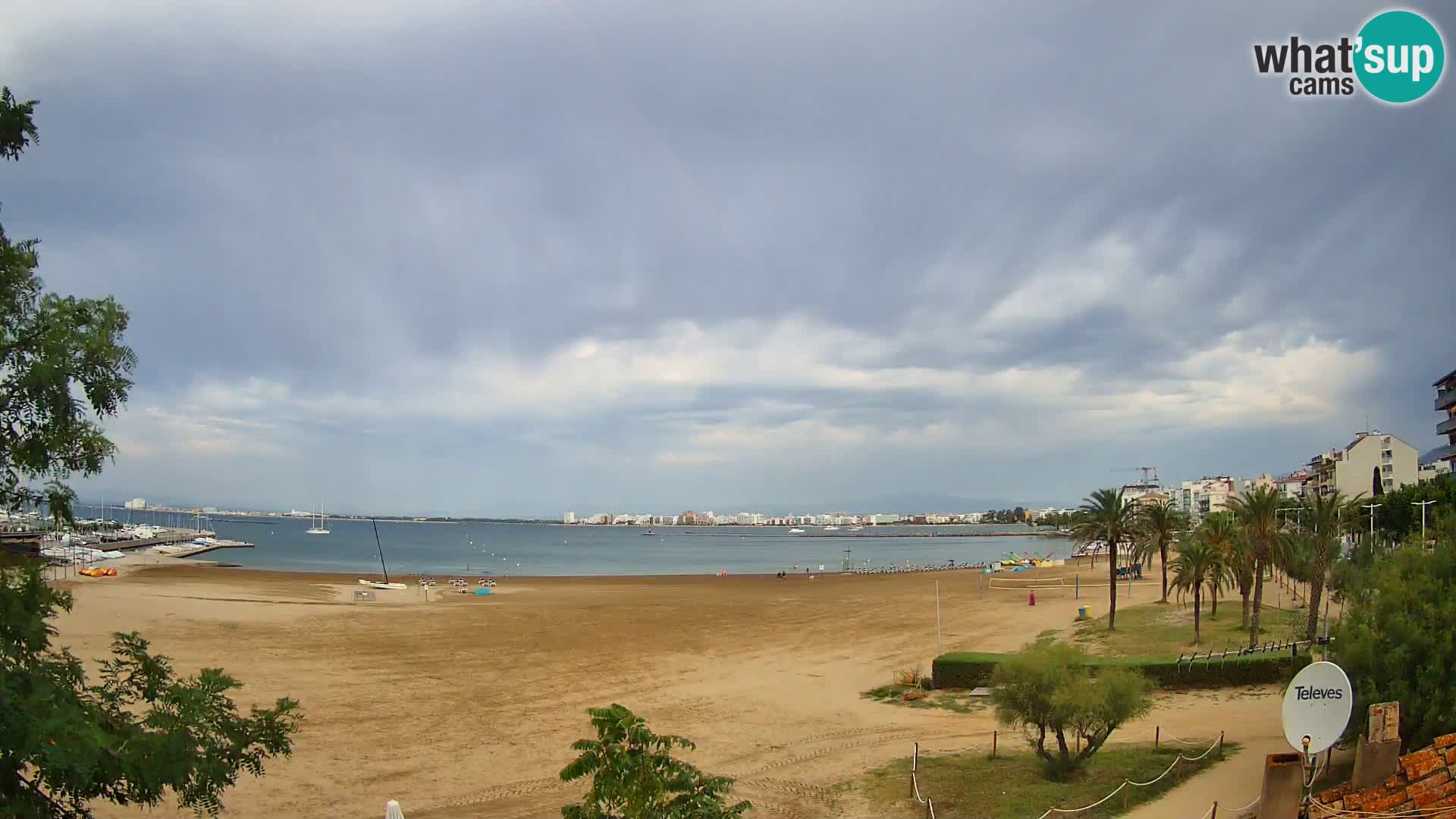 Webcam La Perola beach | ROSES | Costa Brava