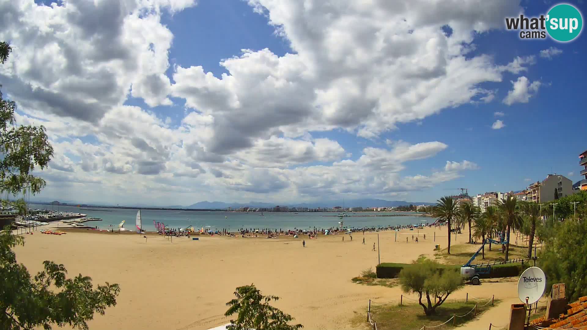 Webcam Strand La Perola | ROSES | Costa Brava