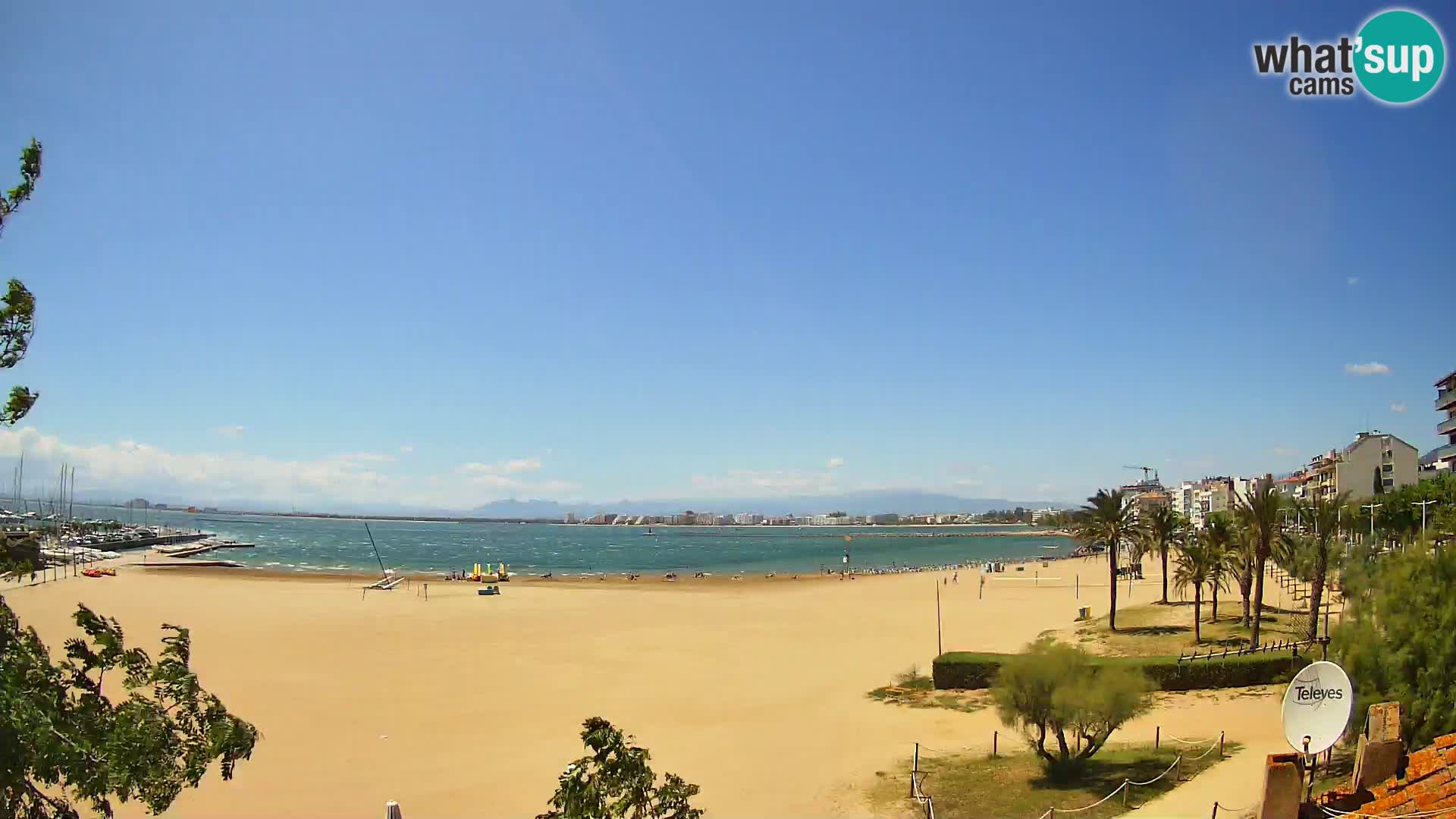 Webcam spiaggia La Perola | ROSES | Costa Brava