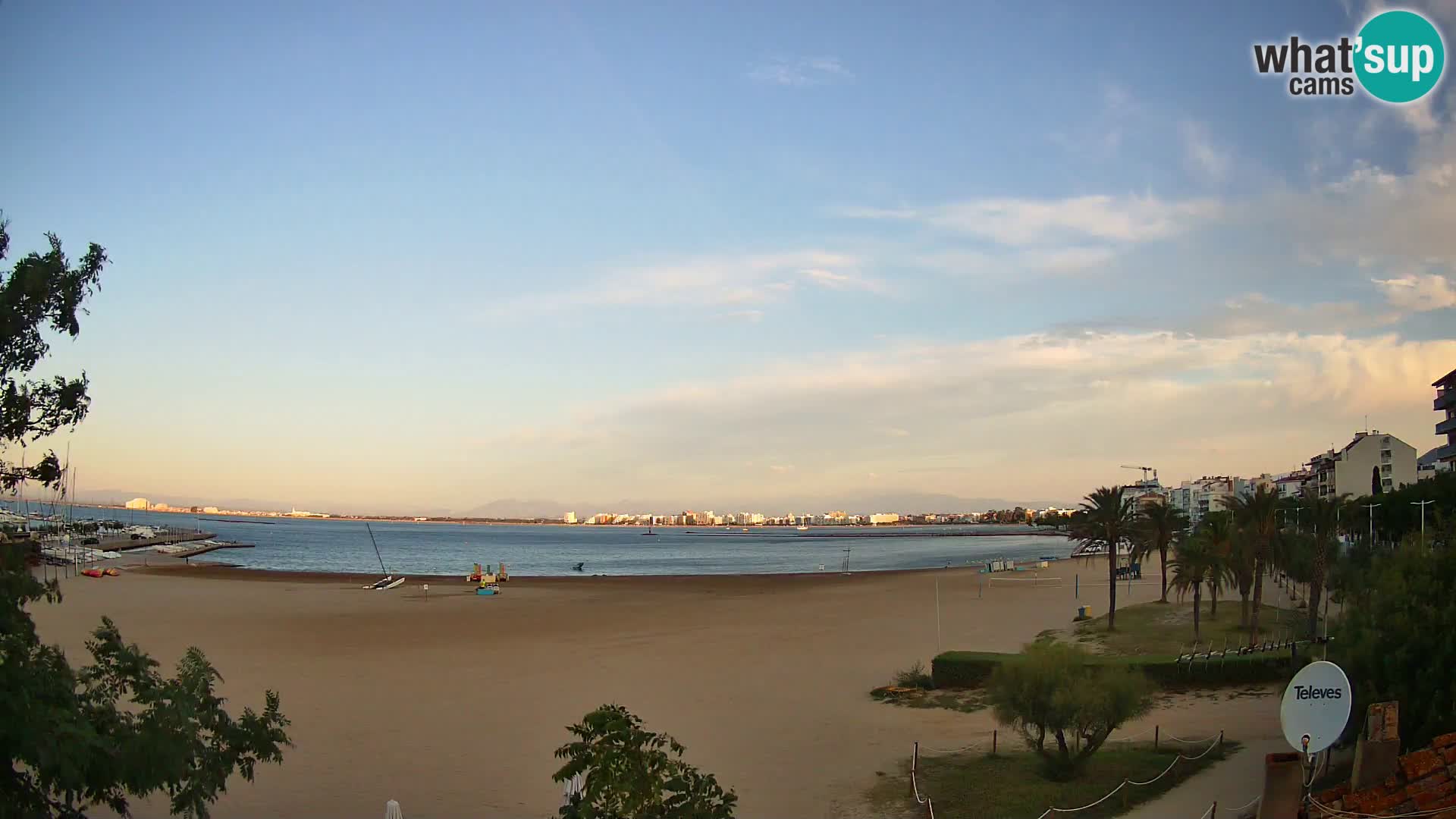 Webcam spiaggia La Perola | ROSES | Costa Brava