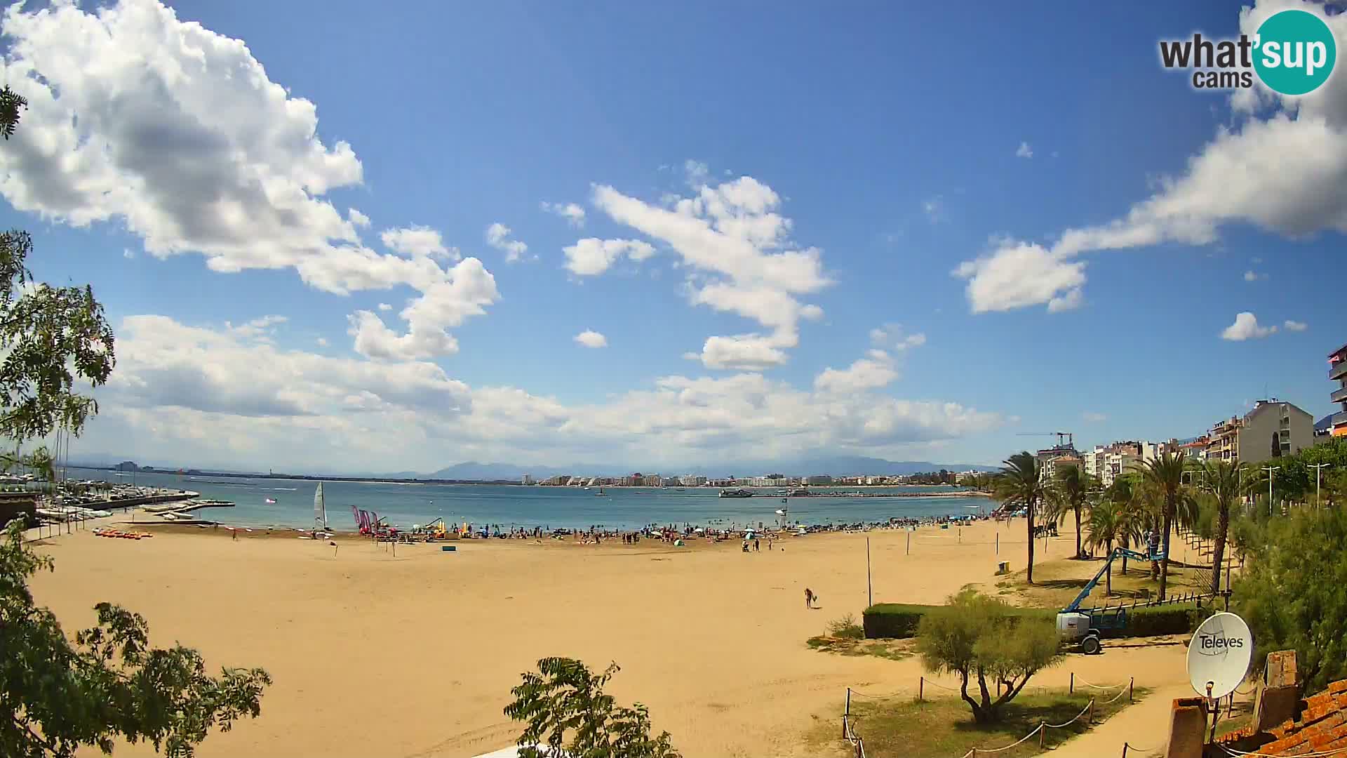 Webcam La Perola beach | ROSES | Costa Brava
