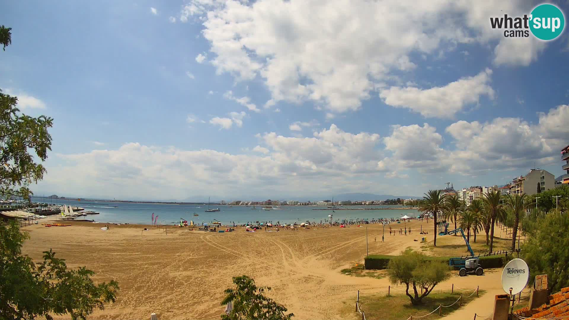 Webcam La Perola beach | ROSES | Costa Brava