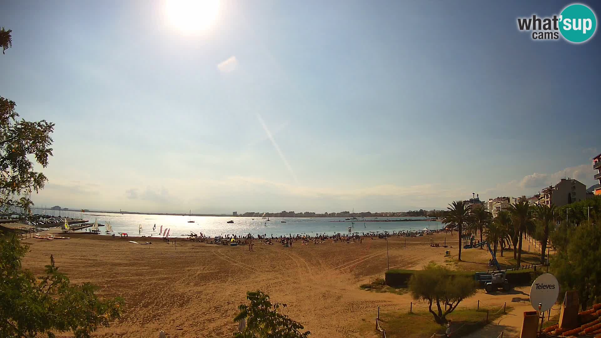 Webcam Strand La Perola | ROSES | Costa Brava