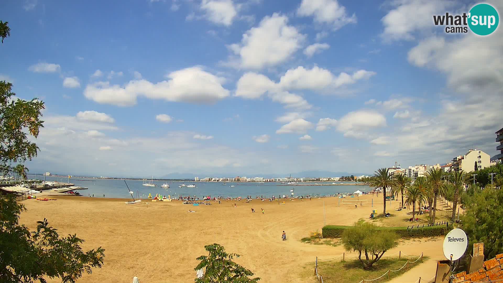 Webcam La Perola beach | ROSES | Costa Brava