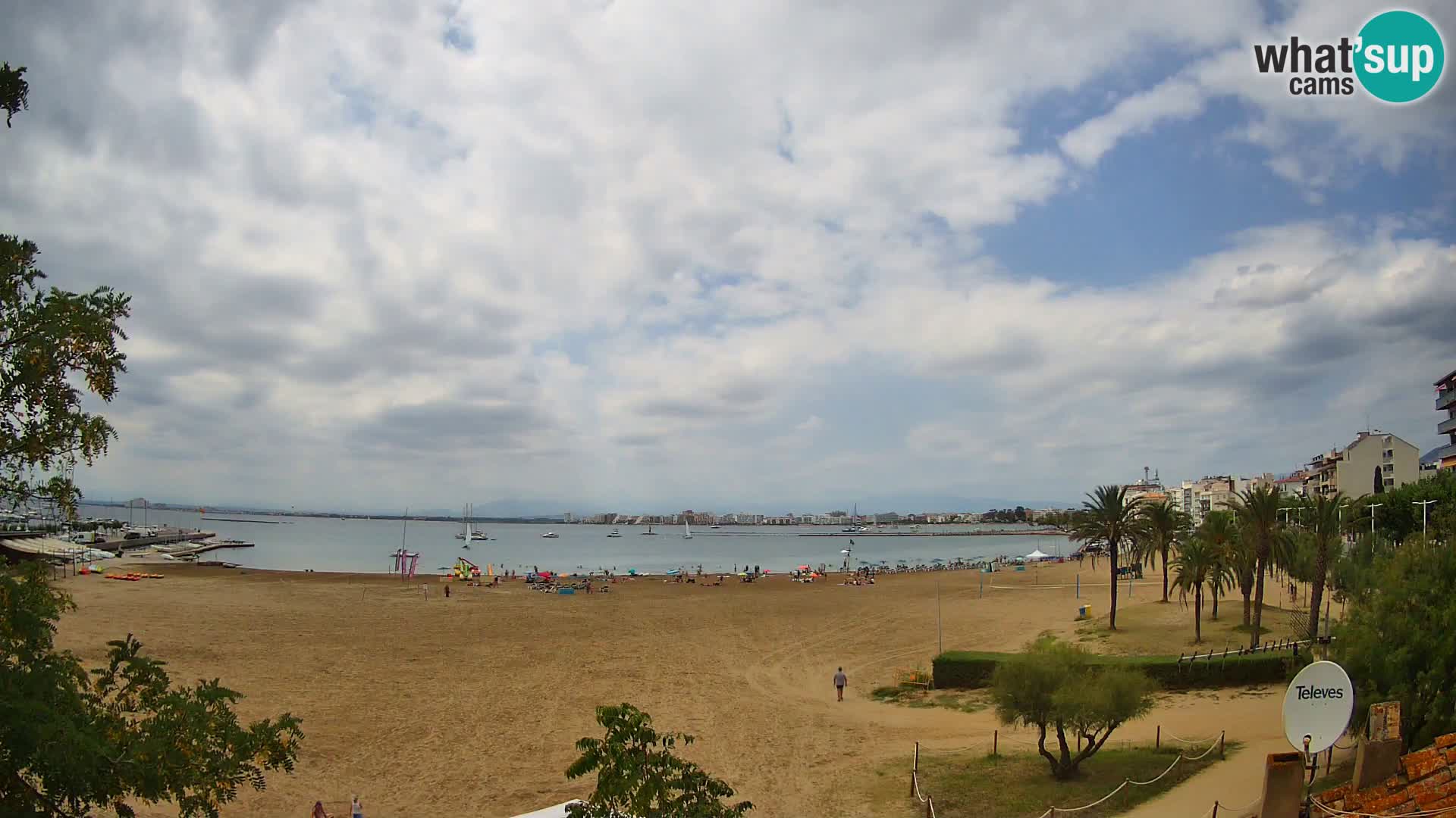 Webcam Strand La Perola | ROSES | Costa Brava