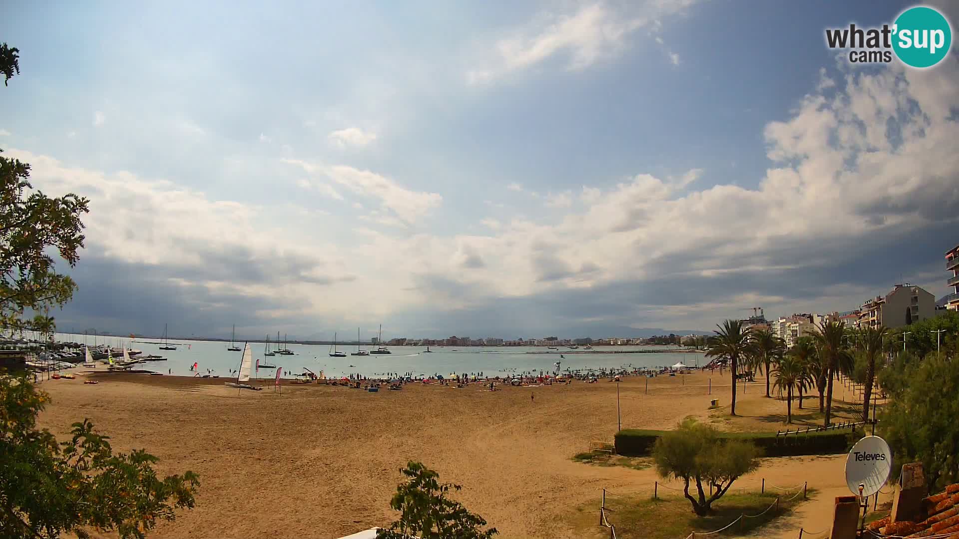 Webcam La Perola beach | ROSES | Costa Brava