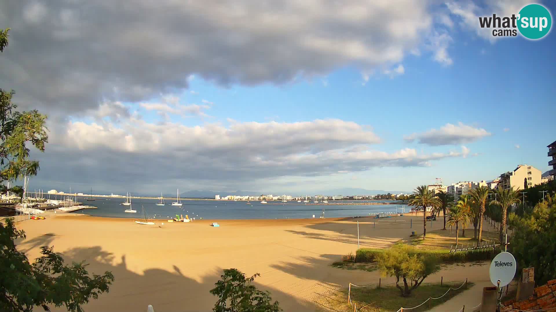 Webcam La Perola beach | ROSES | Costa Brava