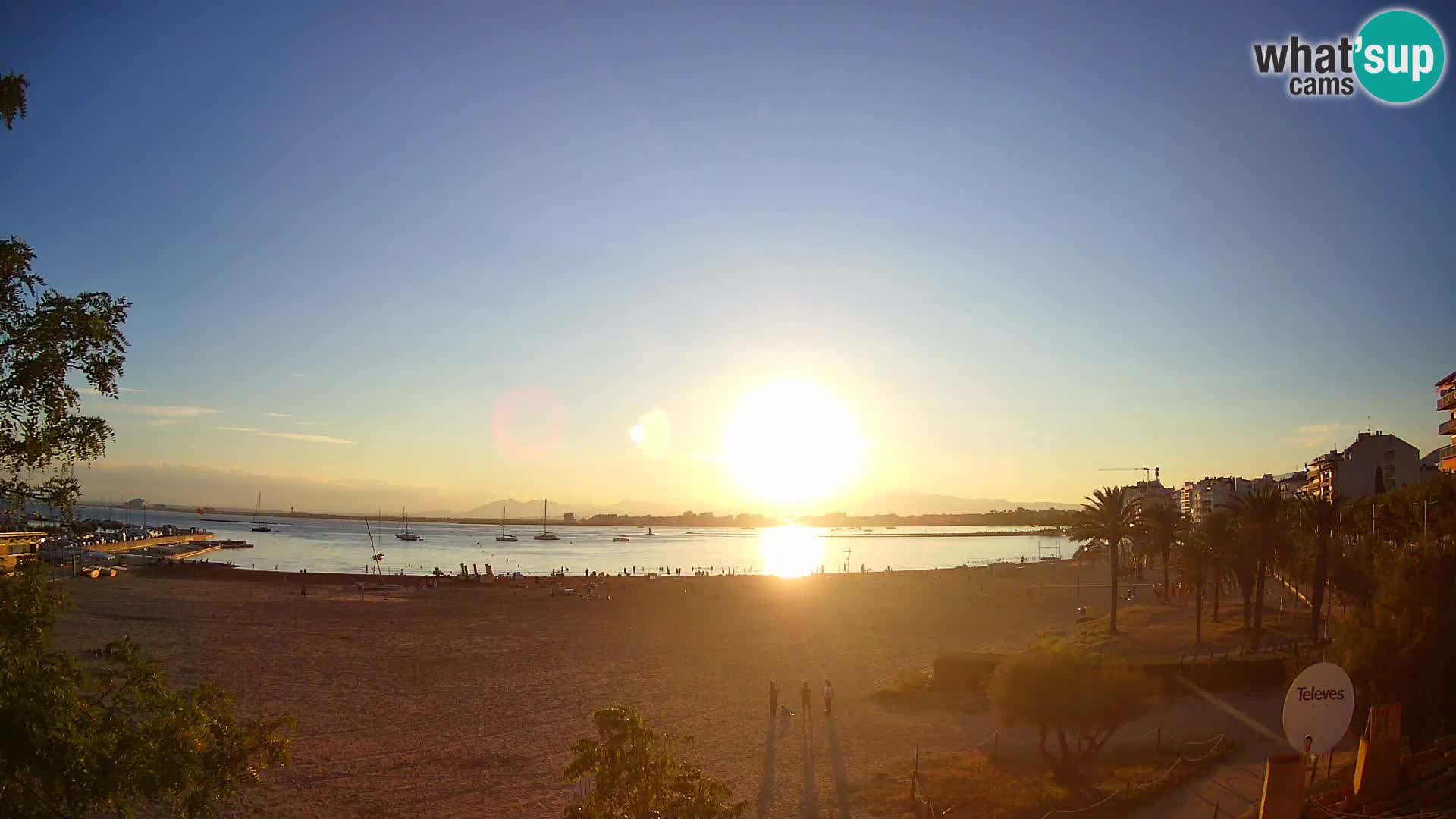 Webcam Strand La Perola | ROSES | Costa Brava