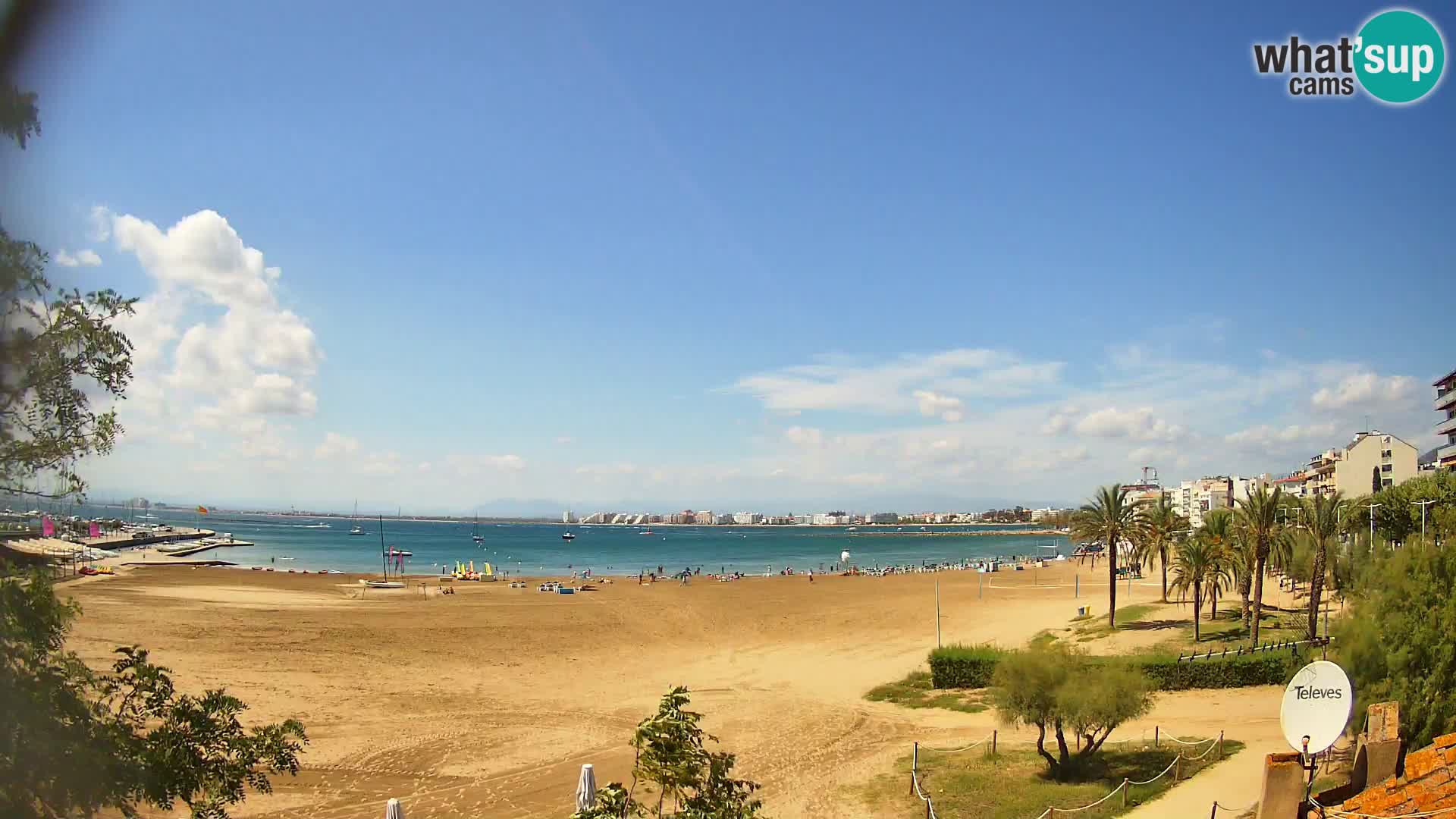 Webcam La Perola beach | ROSES | Costa Brava