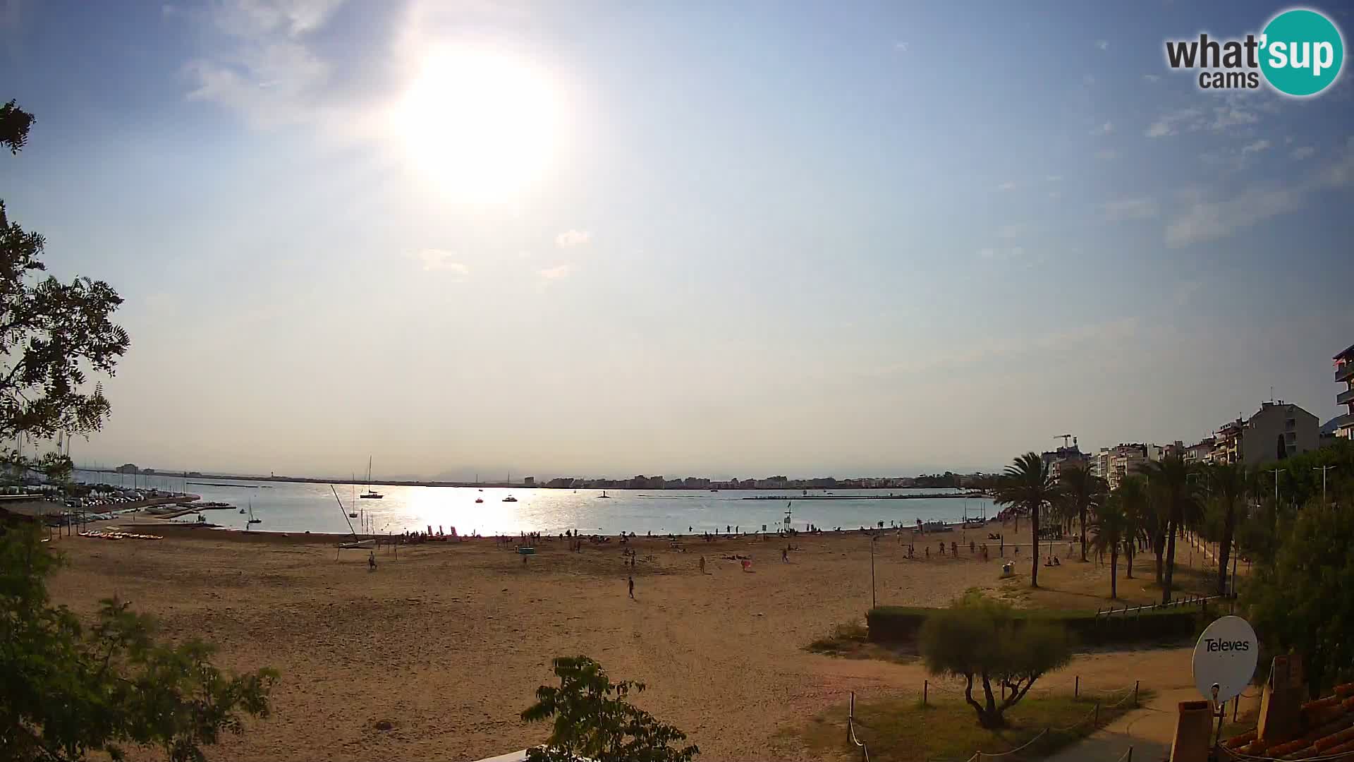 Webcam Strand La Perola | ROSES | Costa Brava