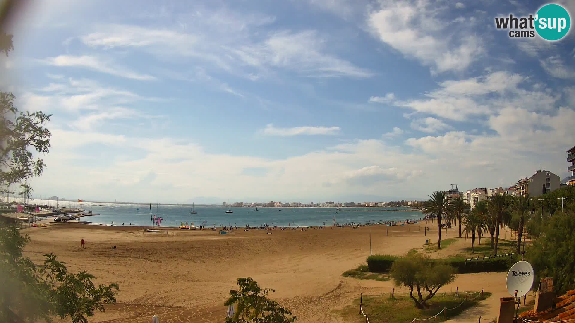 Webcam plage La Perola | ROSES | Costa Brava