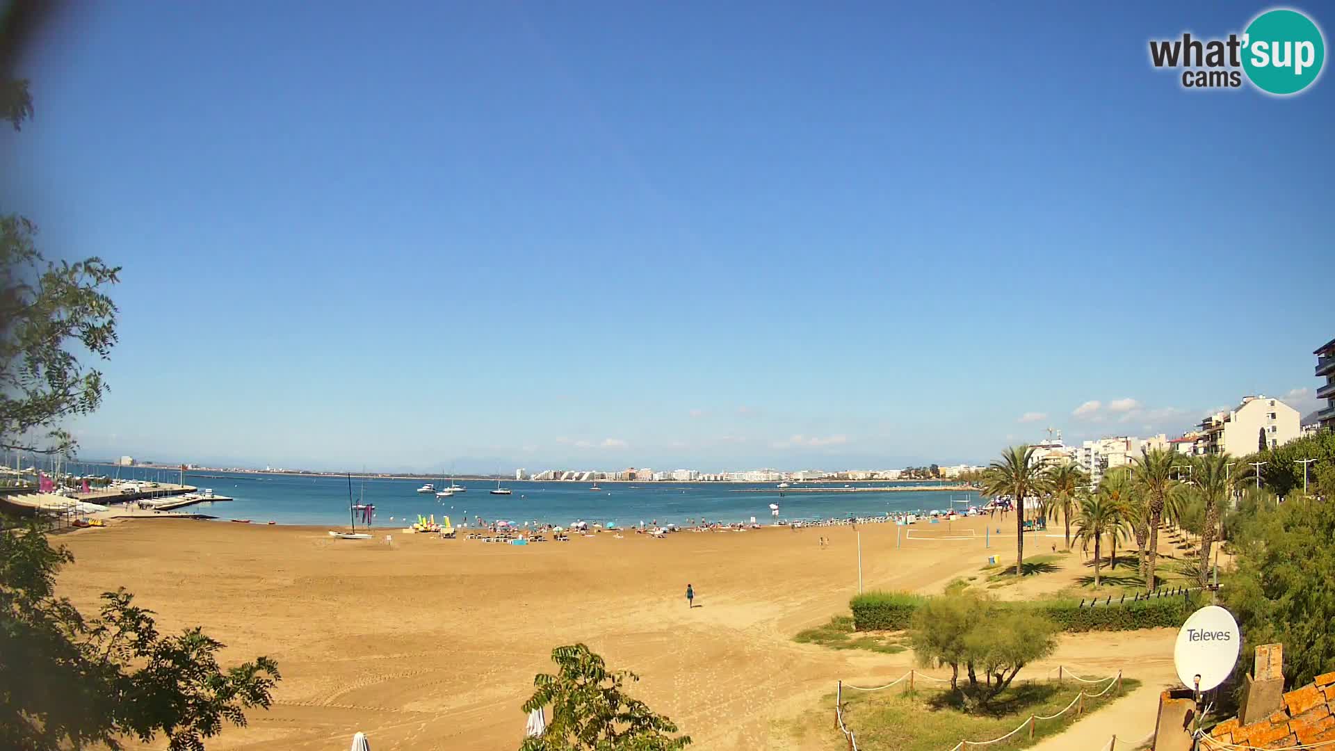 Webcam Strand La Perola | ROSES | Costa Brava